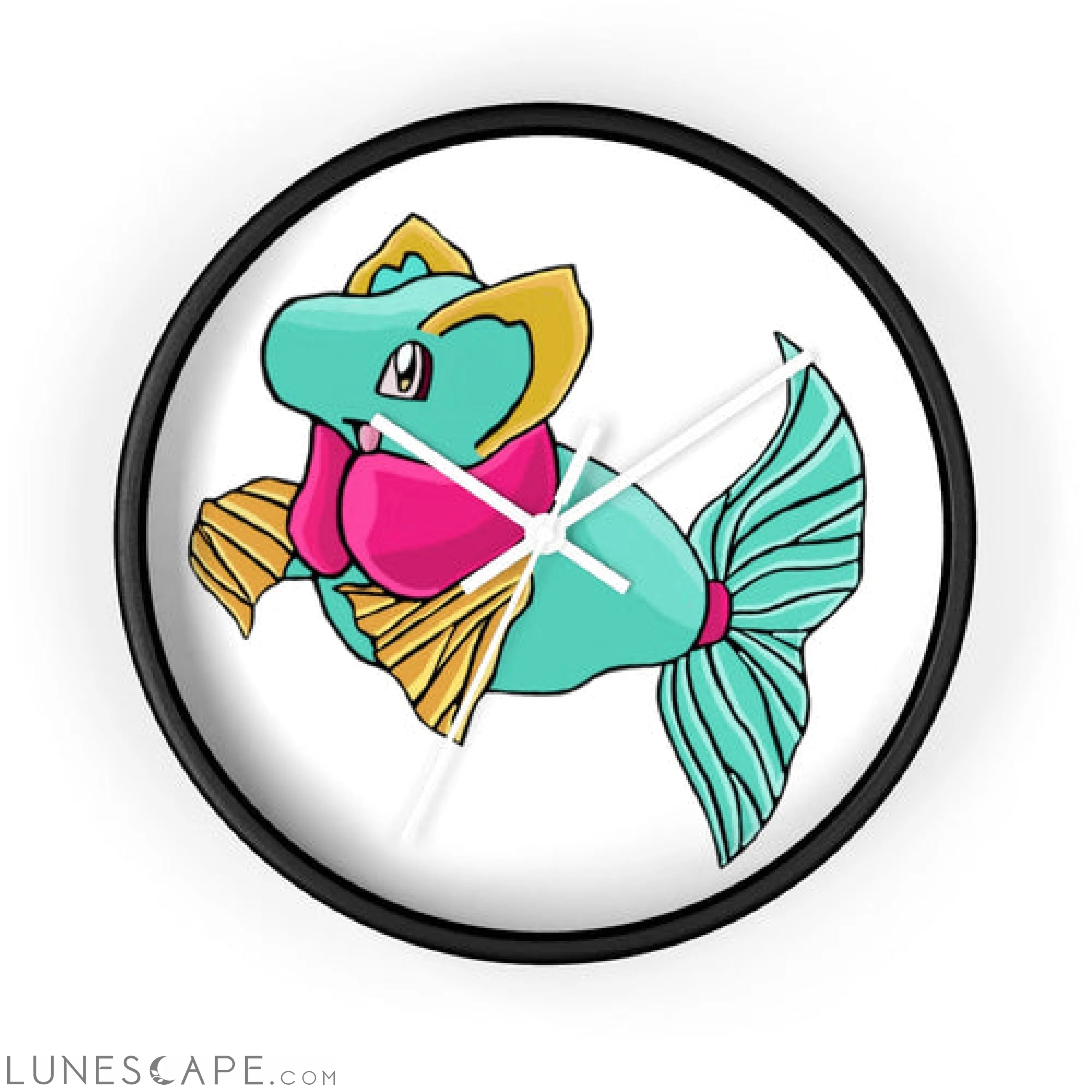 Plumo Wall clock LUNESCAPE