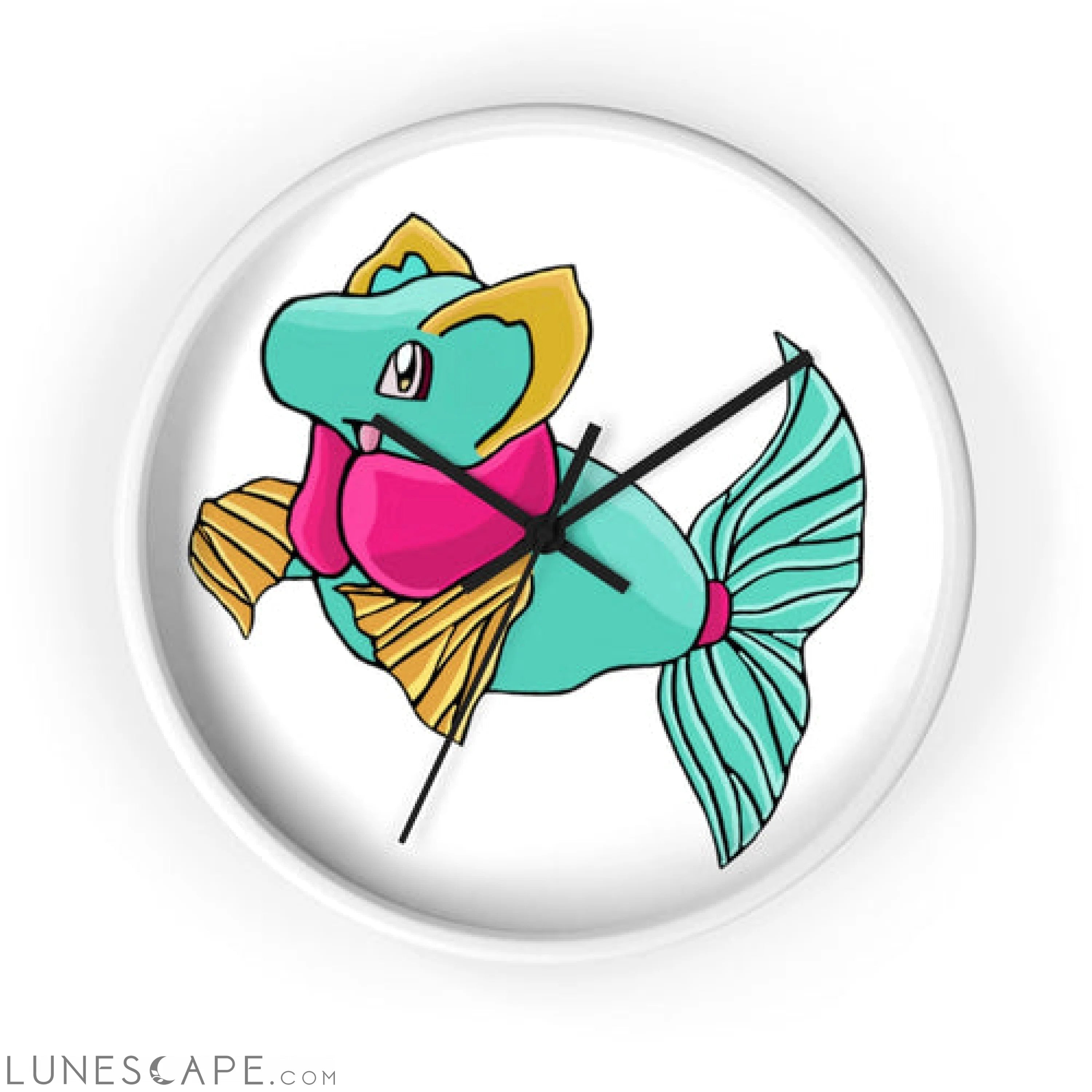 Plumo Wall clock LUNESCAPE