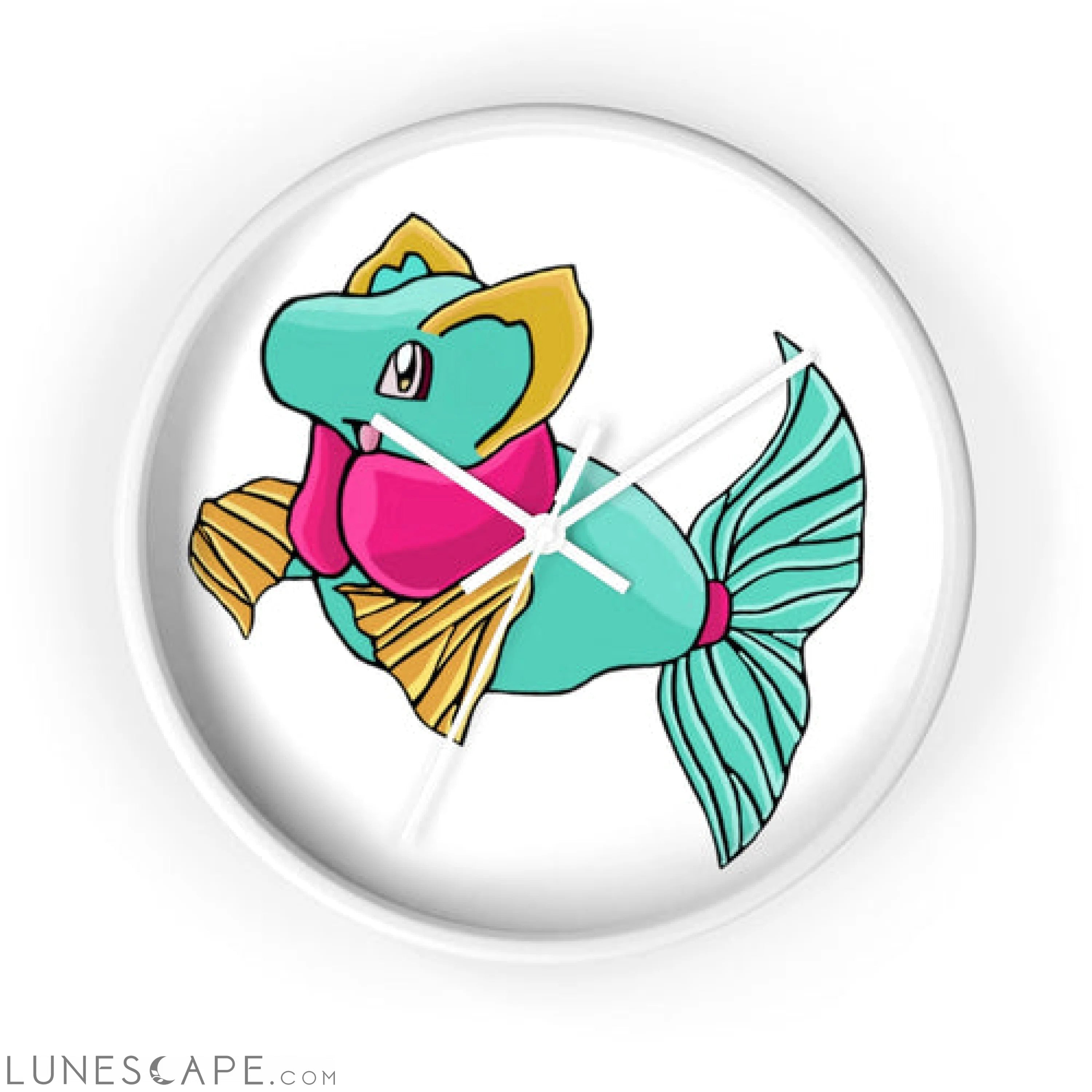 Plumo Wall clock LUNESCAPE