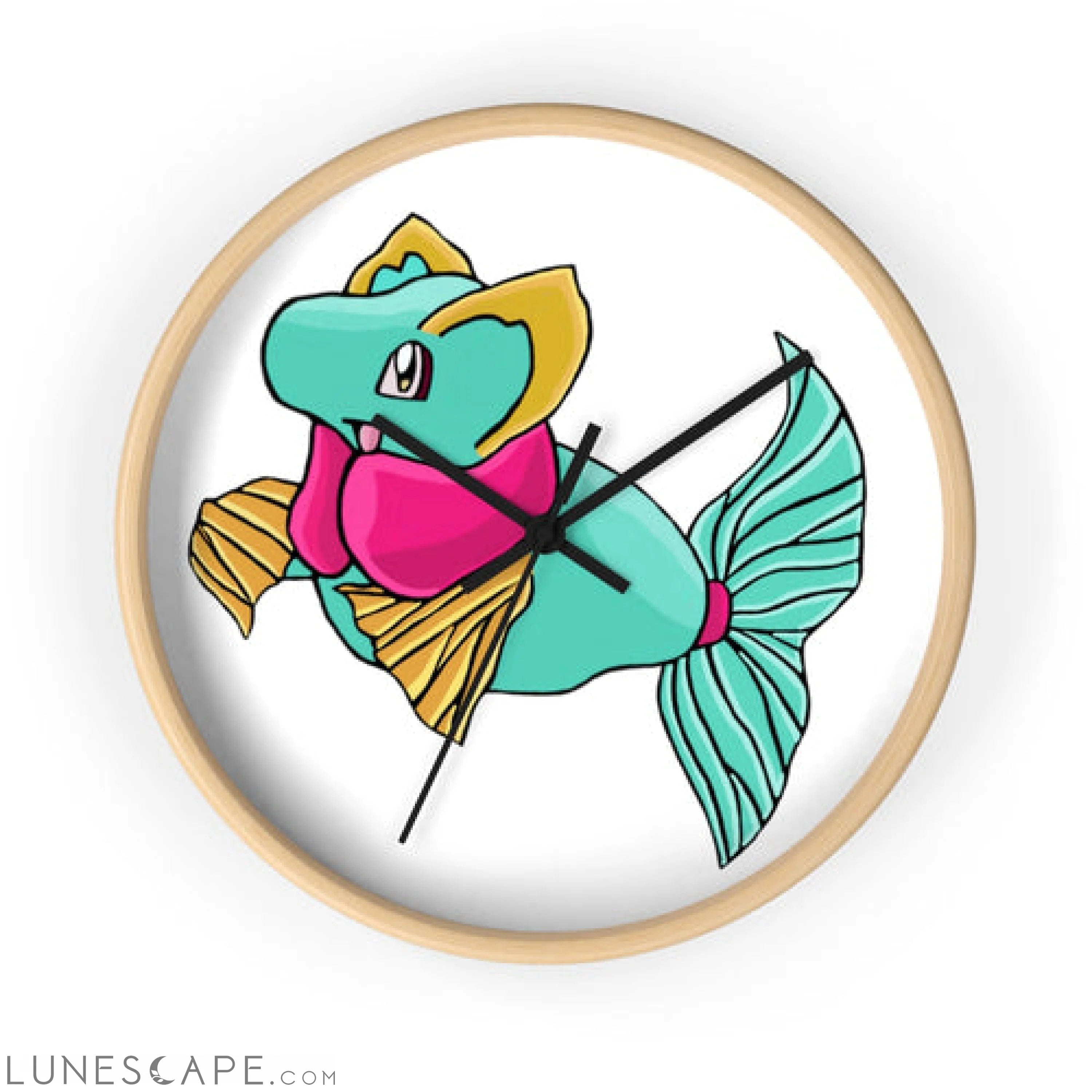 Plumo Wall clock LUNESCAPE