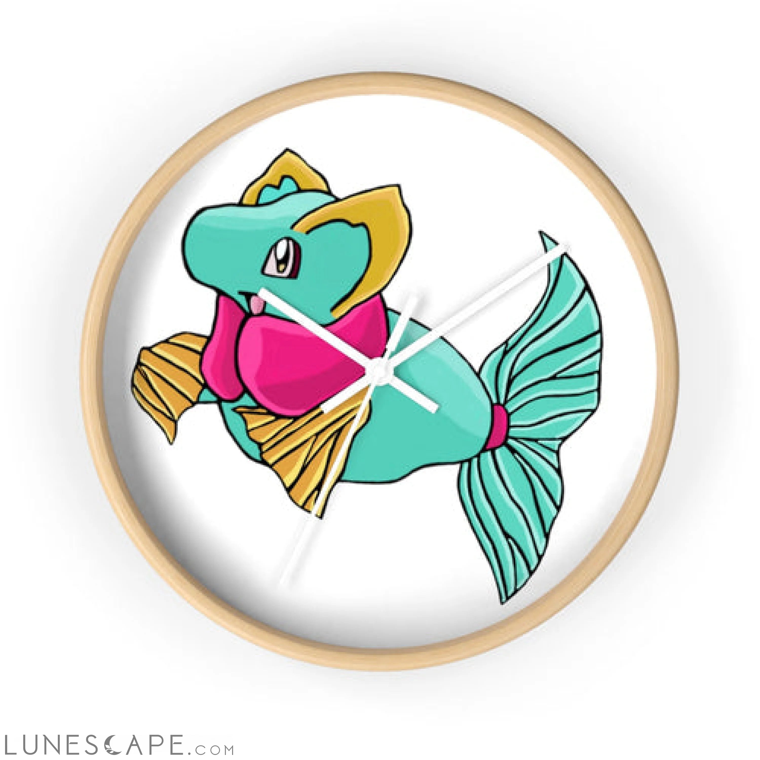 Plumo Wall clock LUNESCAPE