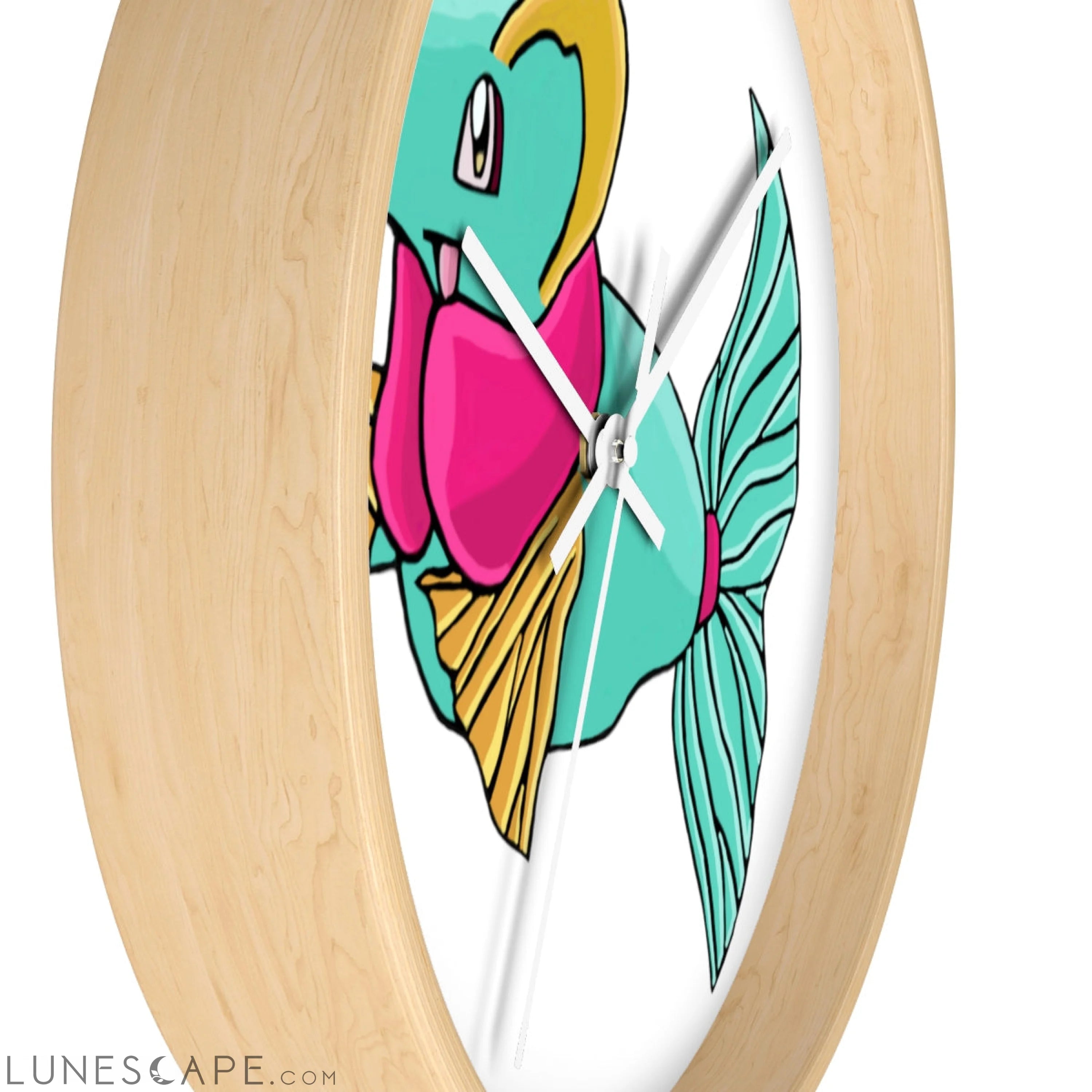 Plumo Wall clock LUNESCAPE