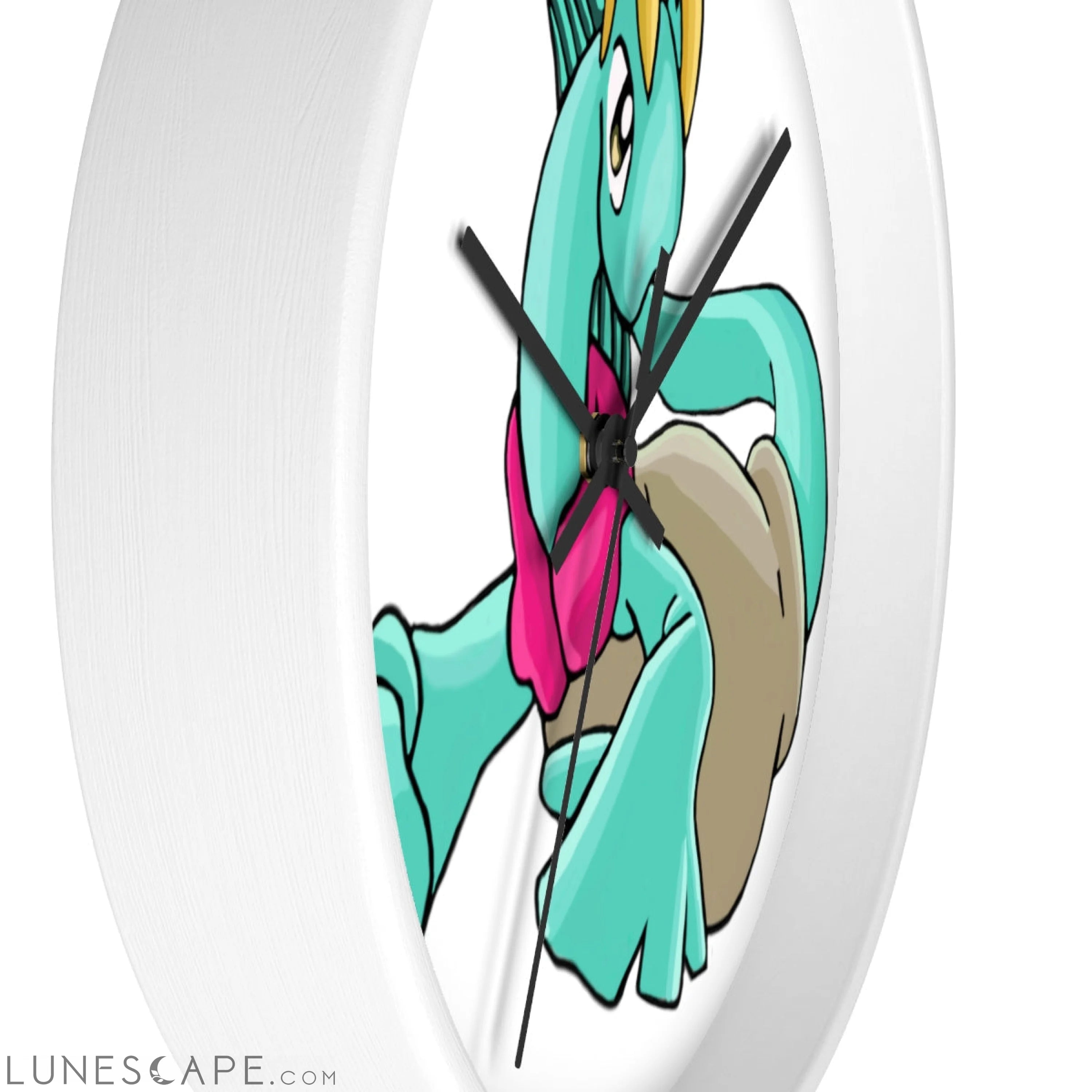 Plumyu Wall clock LUNESCAPE