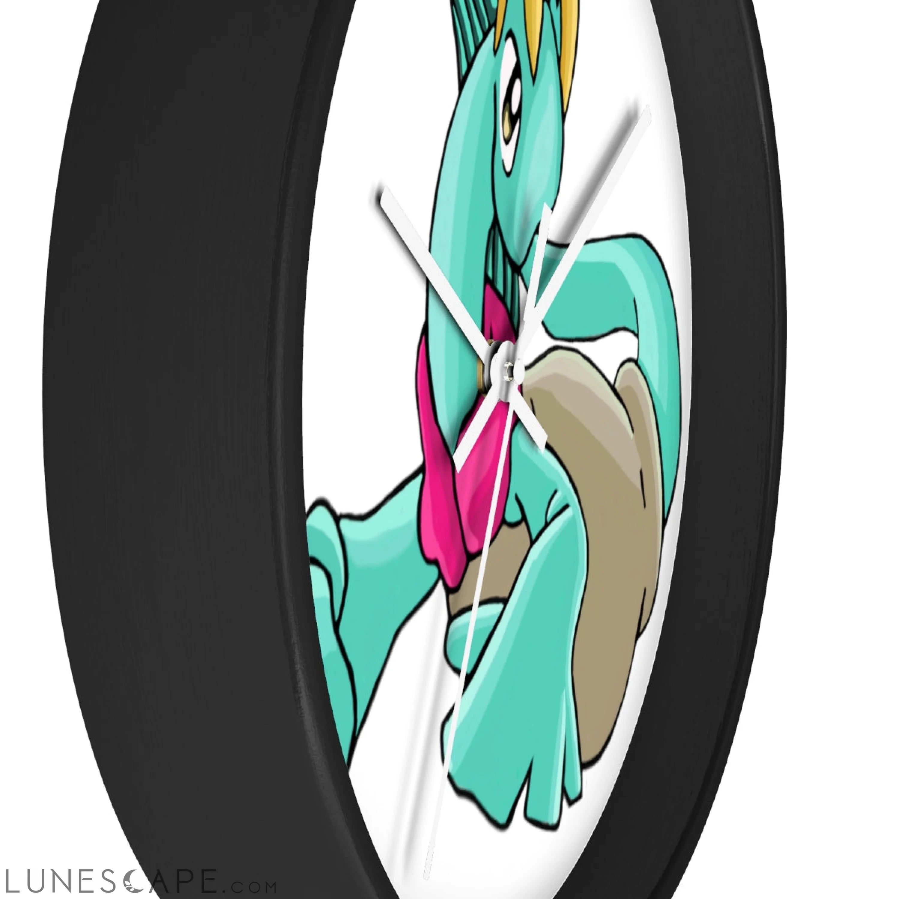 Plumyu Wall clock LUNESCAPE