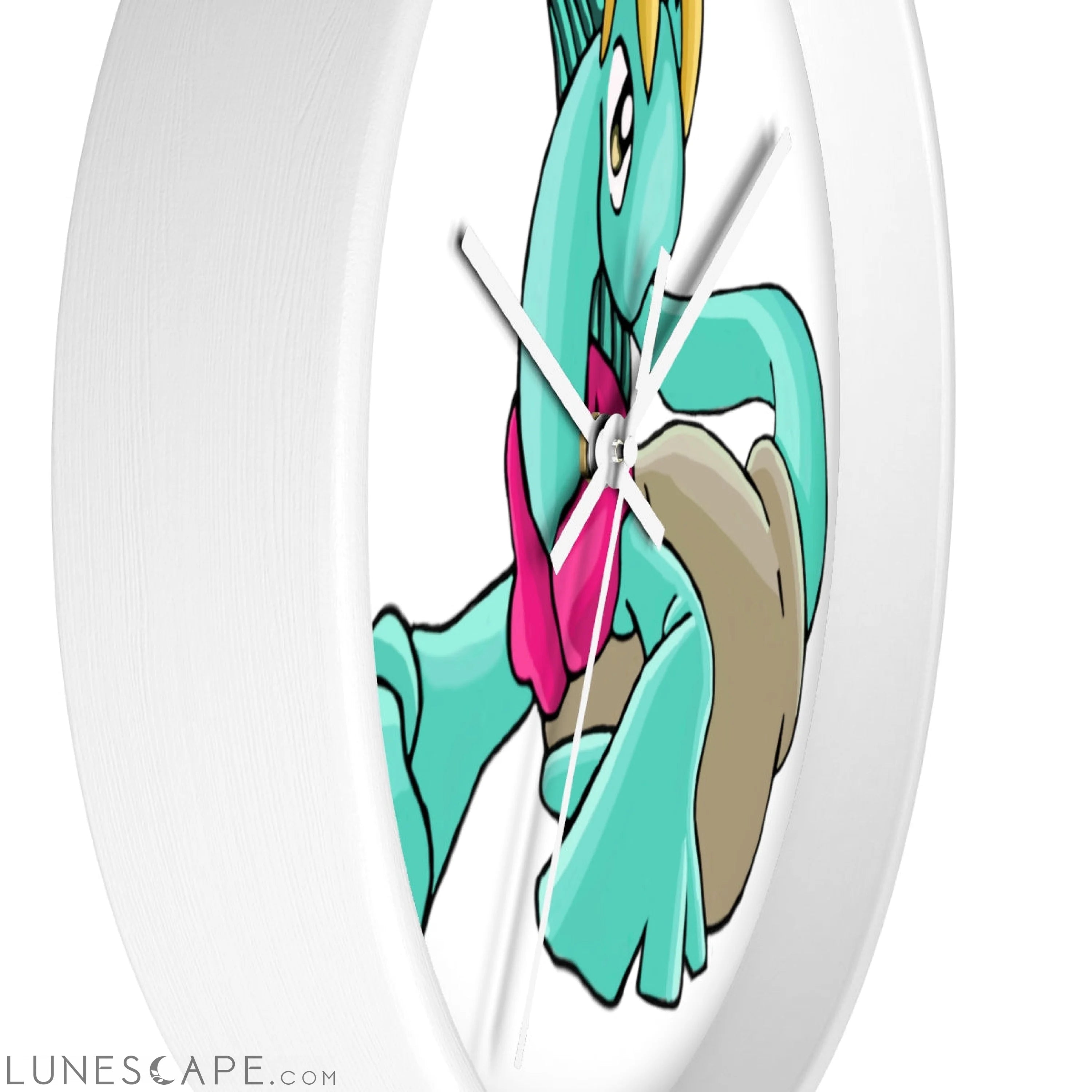 Plumyu Wall clock LUNESCAPE