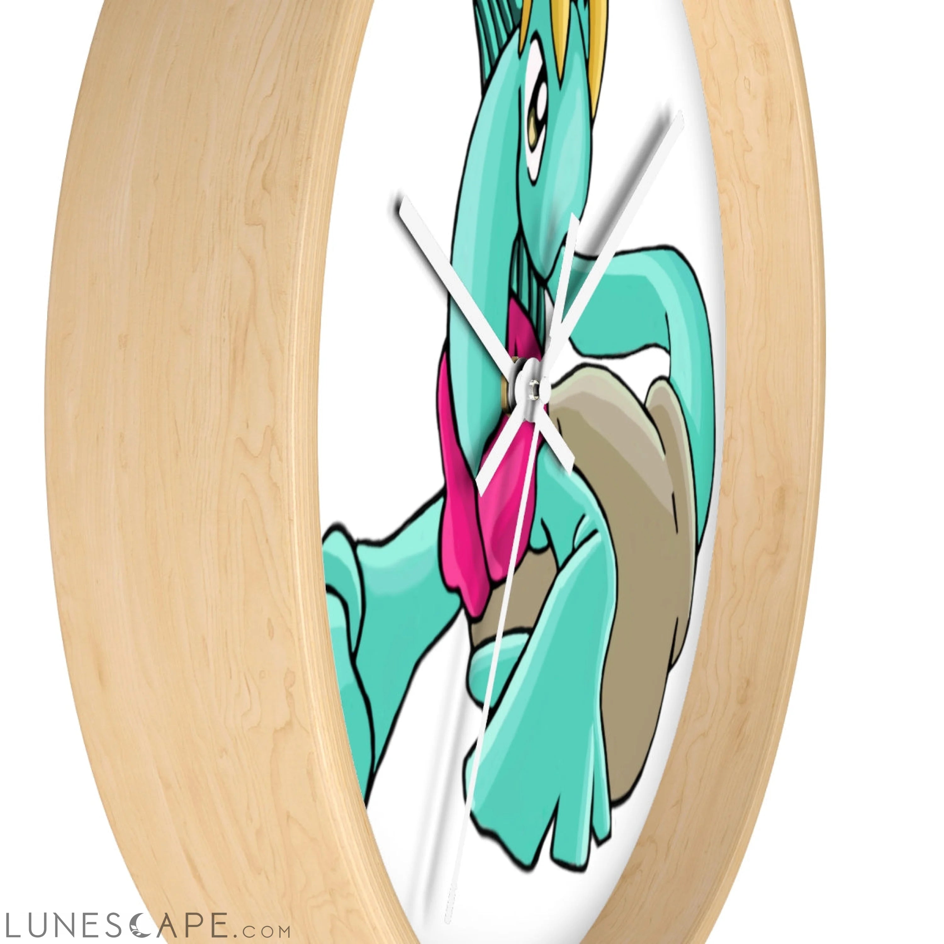 Plumyu Wall clock LUNESCAPE
