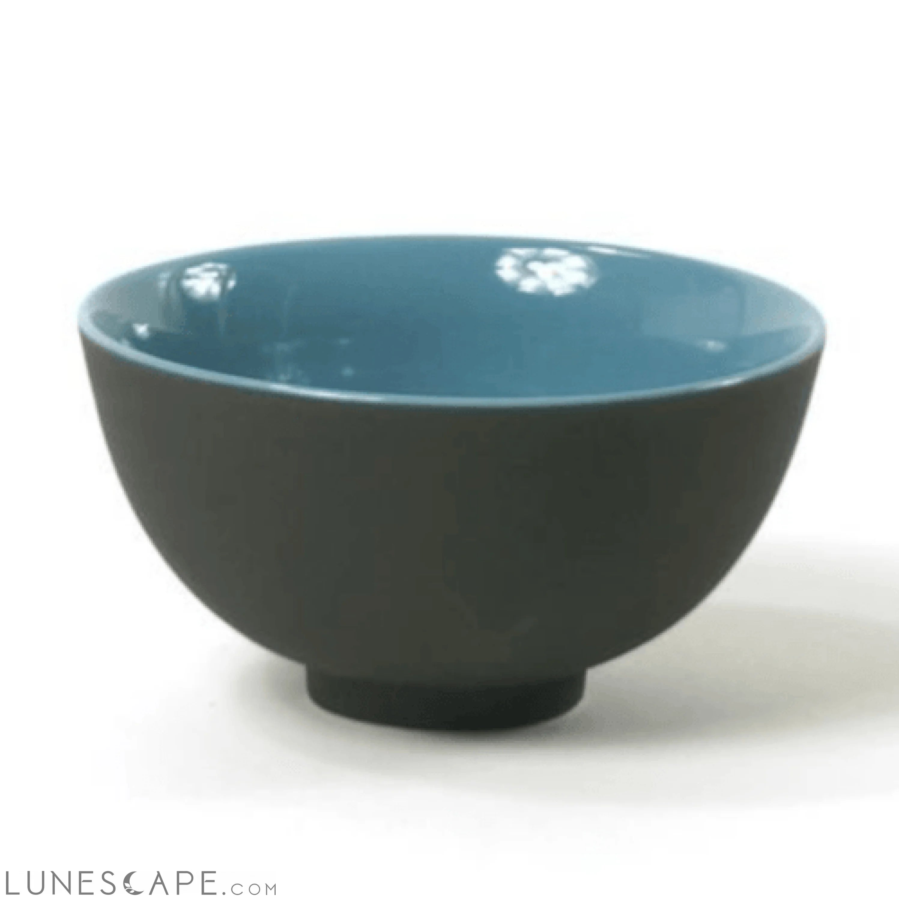 Porcelain Japanese Footed Bowl LUNESCAPE