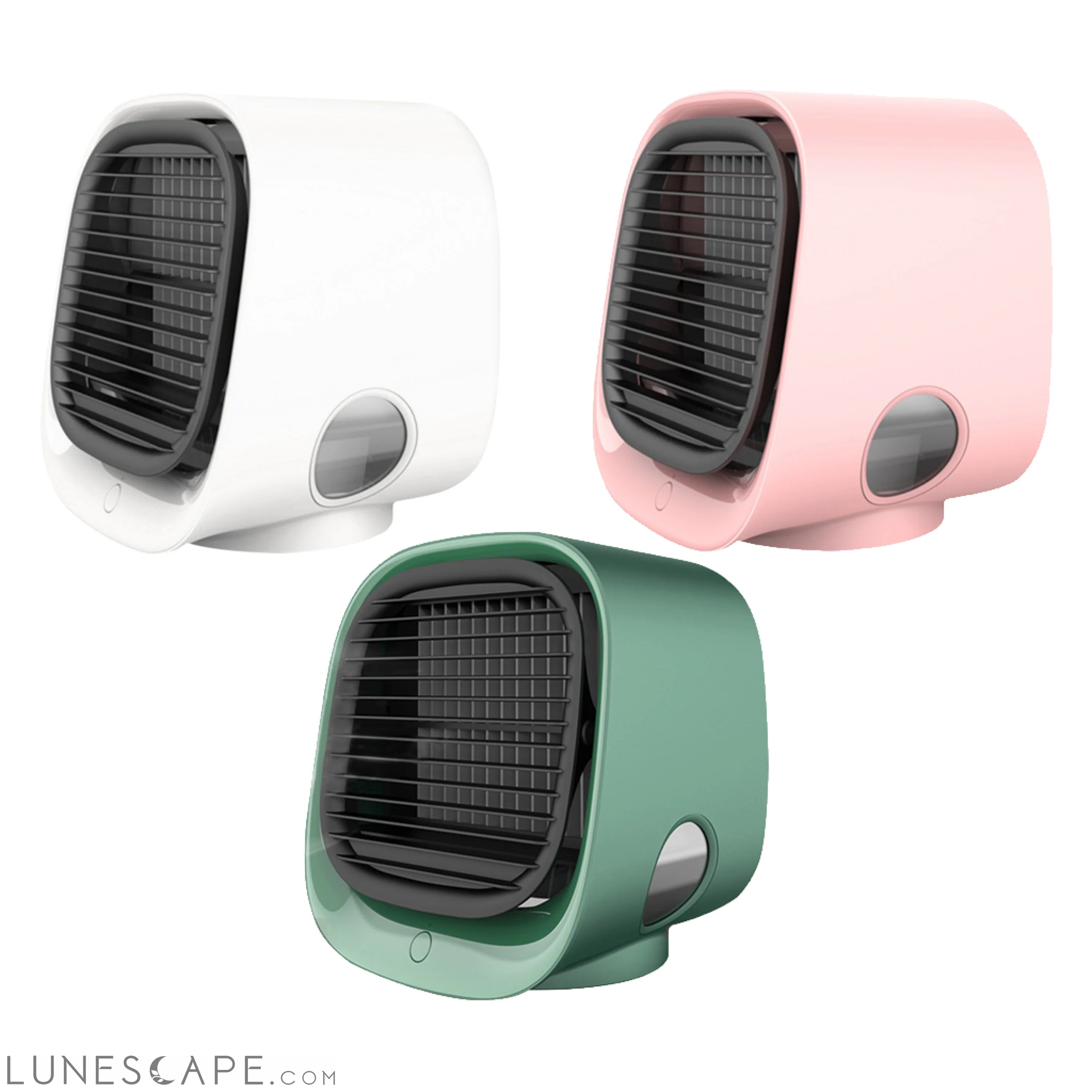 Portable USB Air Cooler Fan Mini Desktop Air Conditioner LUNESCAPE