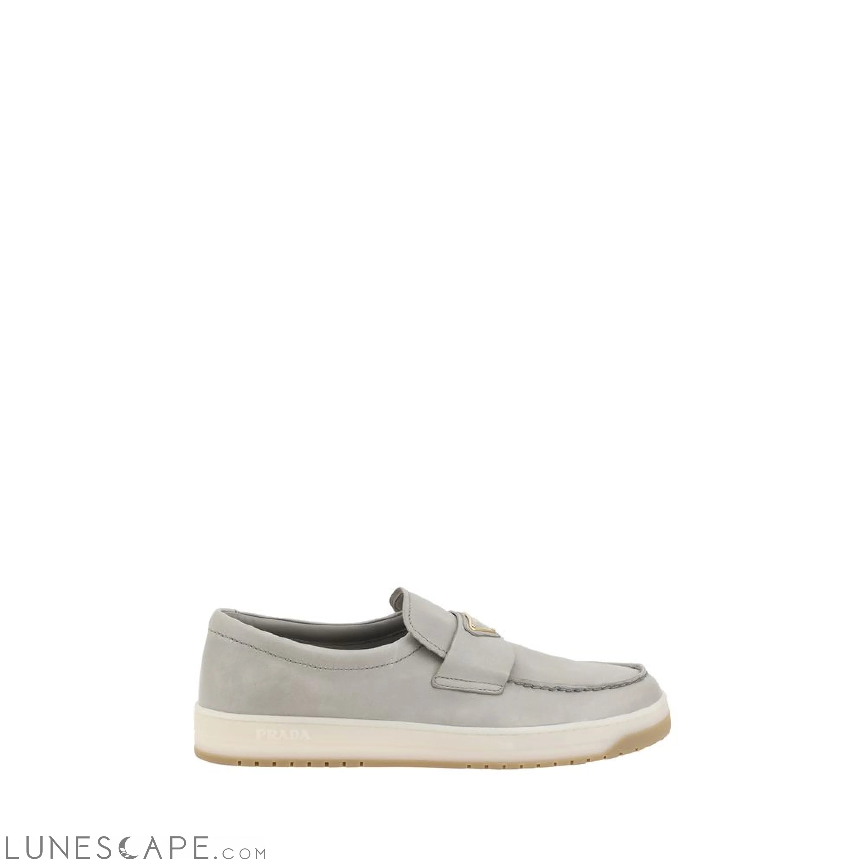 Prada Logoed Loafers