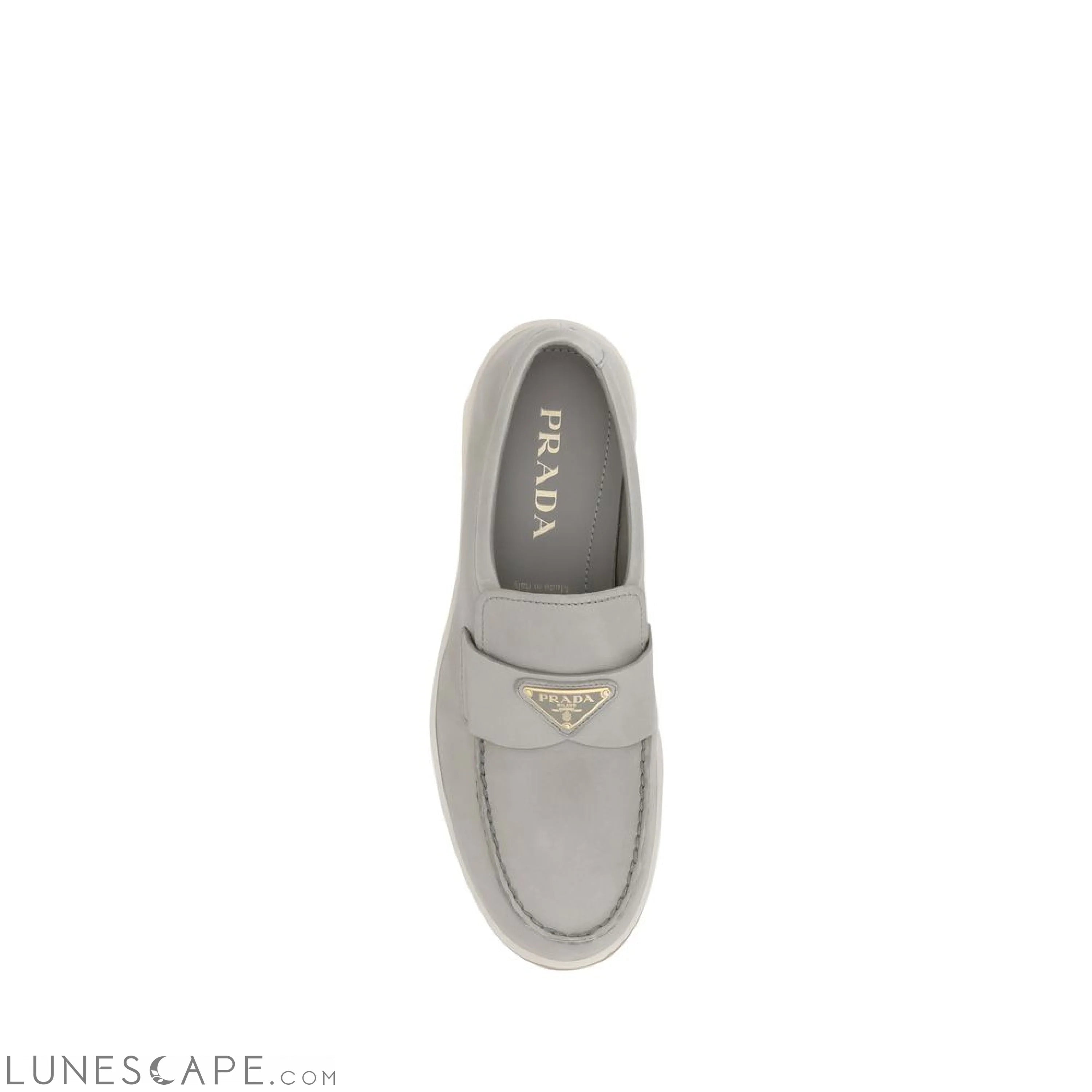 Prada Logoed Loafers