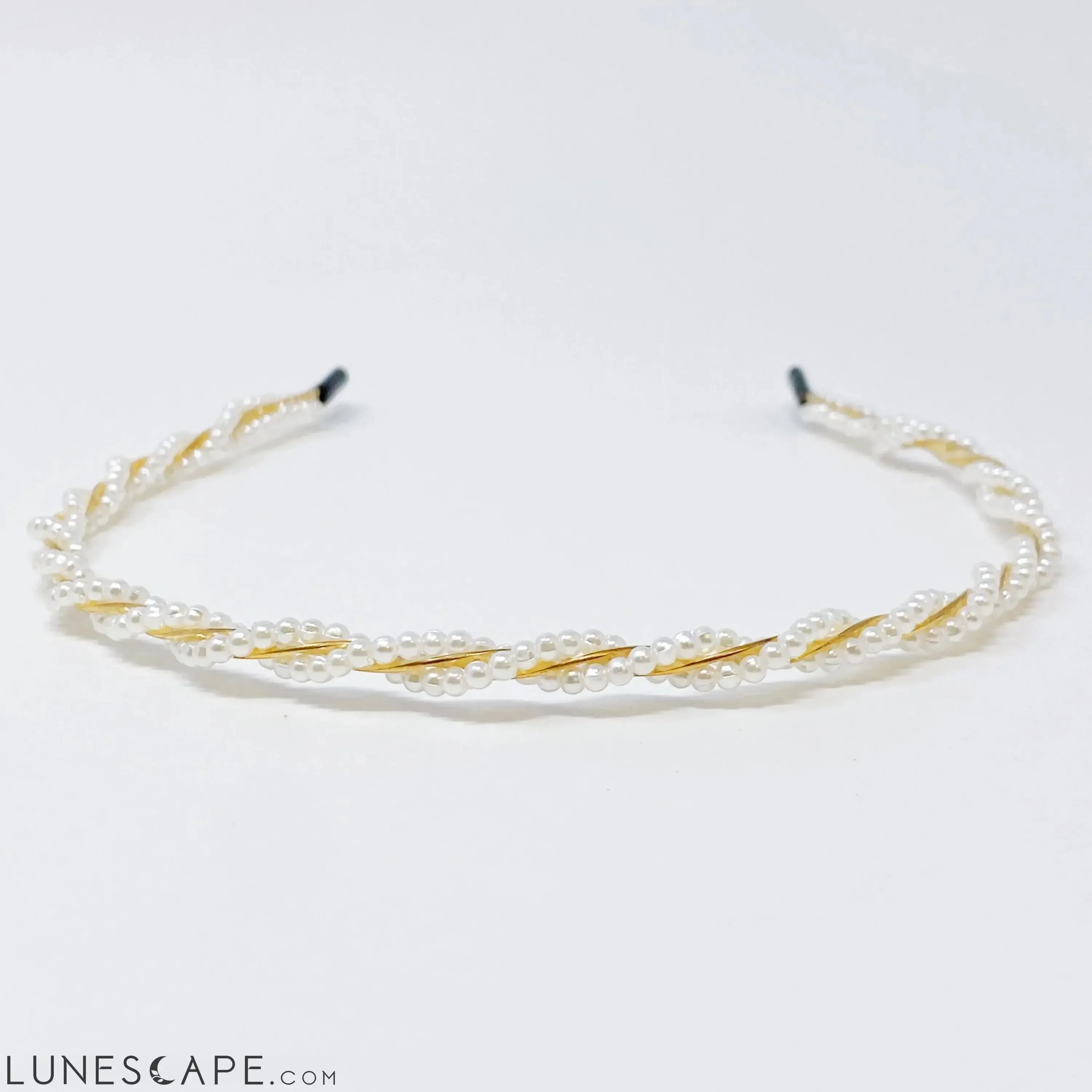 Precious Pearl Headband Set Of 2 LUNESCAPE