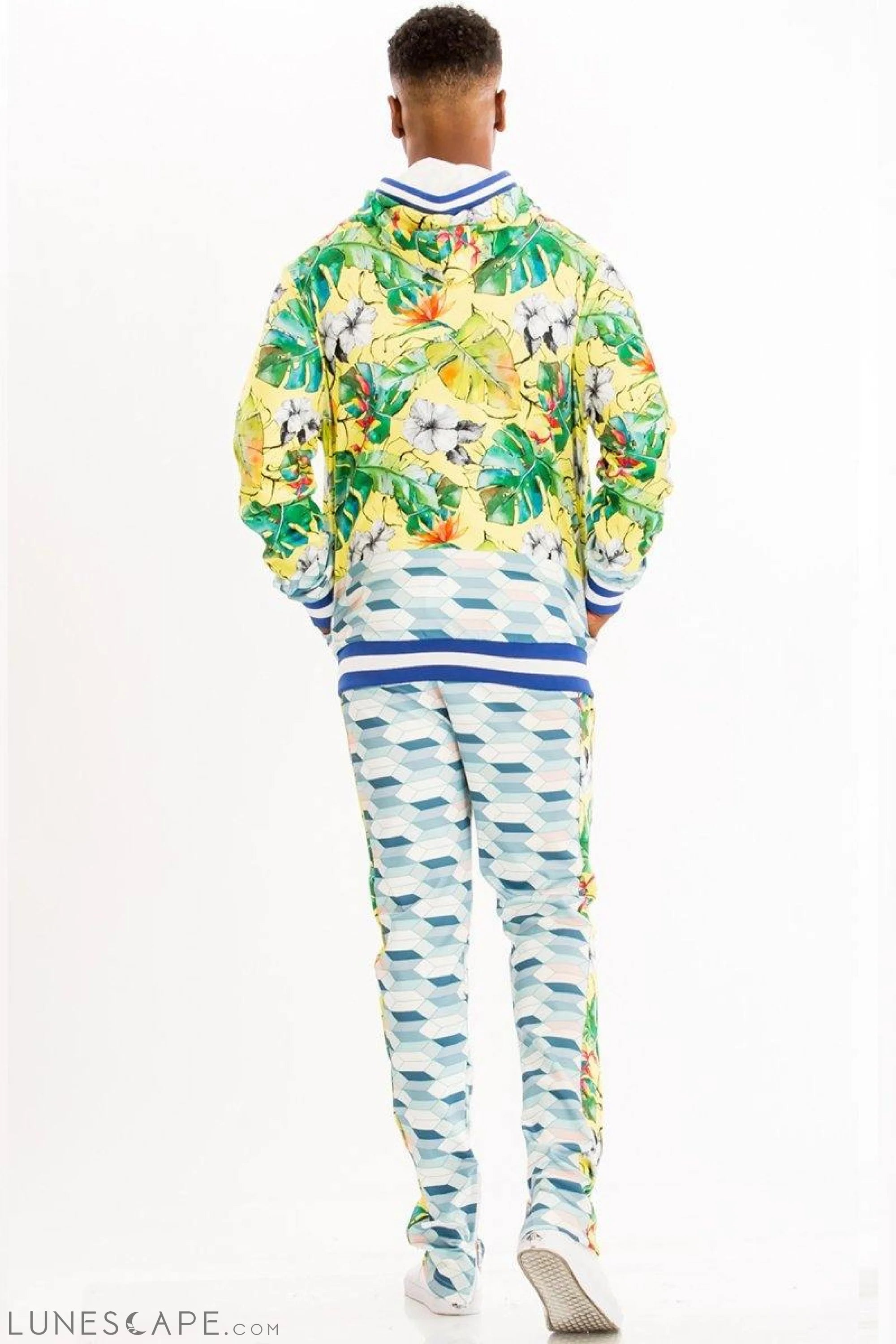 PRINT SWEAT SET LUNESCAPE