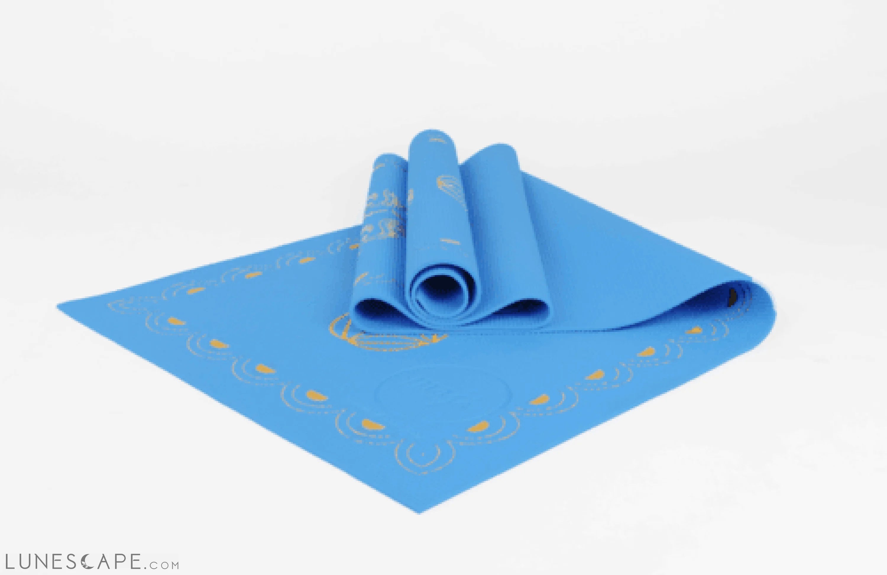 Printed PVC Premium Yoga Mat LUNESCAPE