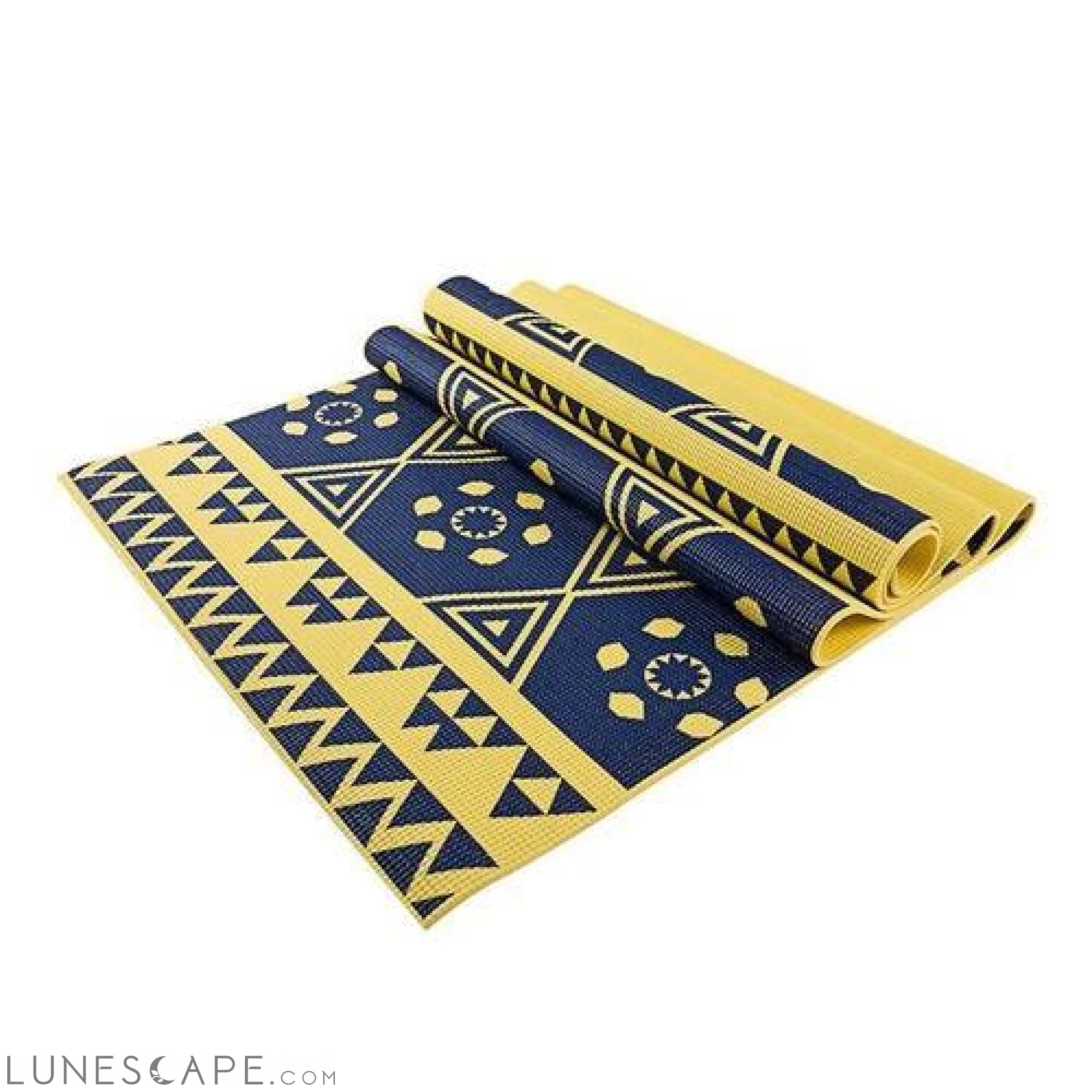 Printed PVC Premium Yoga Mat LUNESCAPE