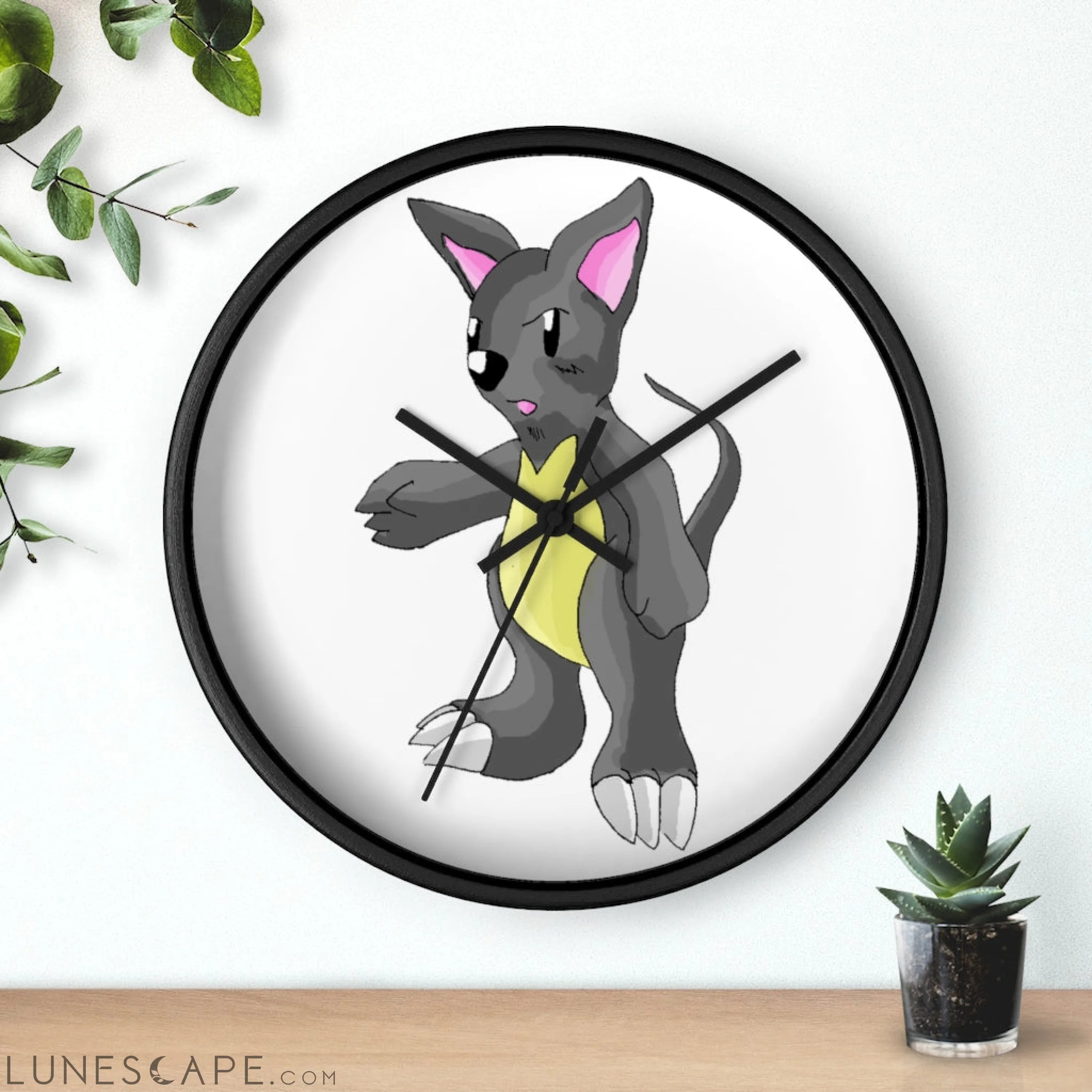 Psycore Wall clock LUNESCAPE