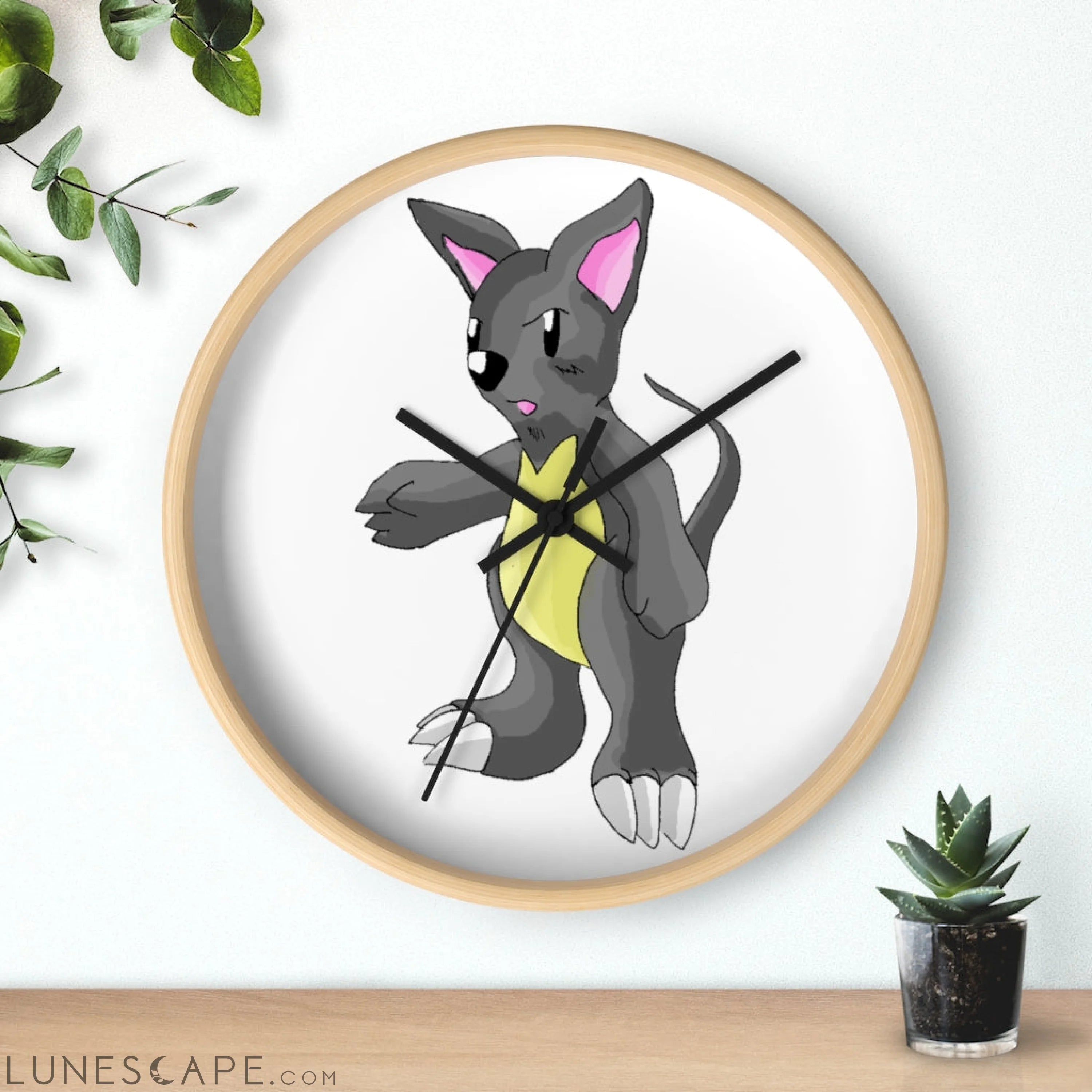 Psycore Wall clock LUNESCAPE