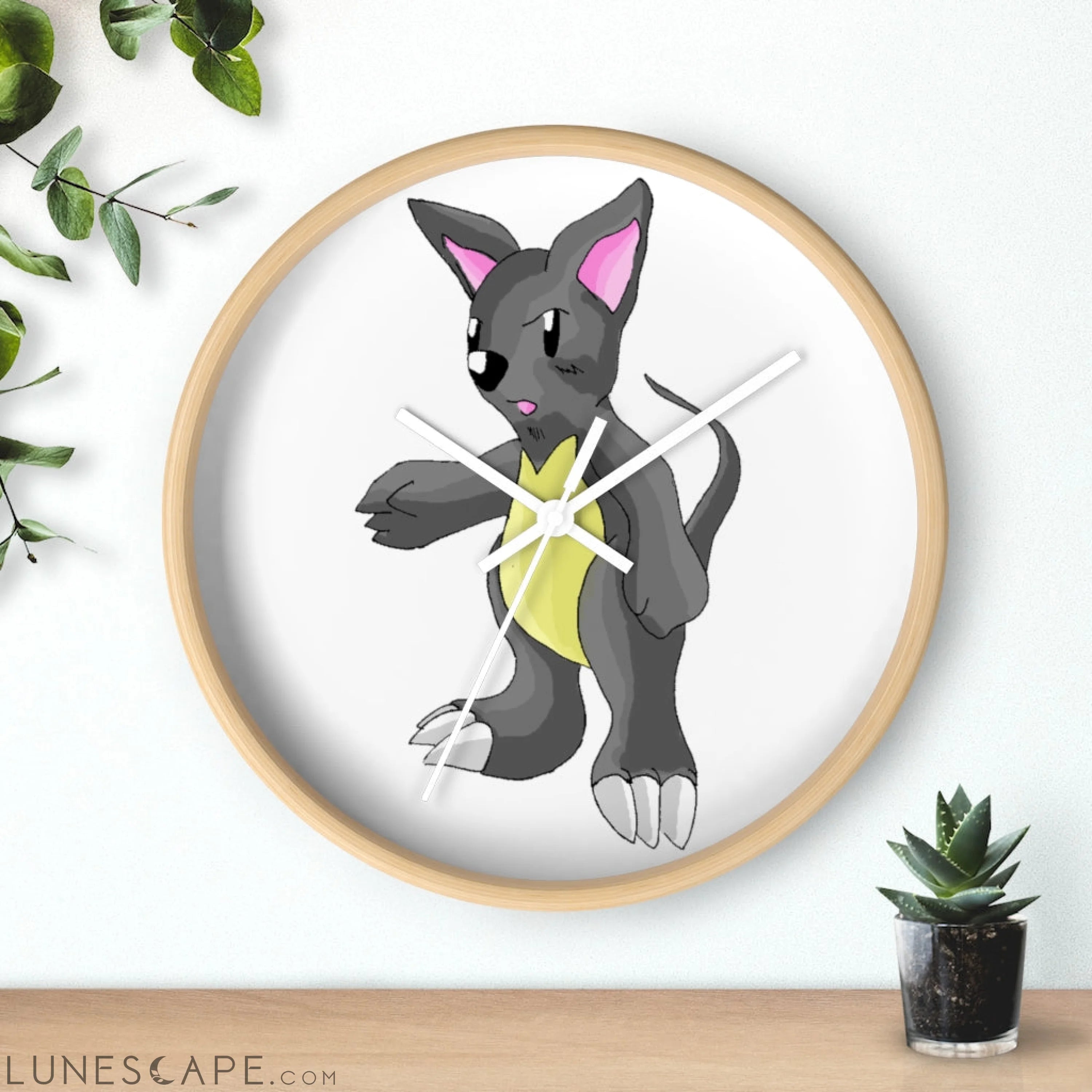 Psycore Wall clock LUNESCAPE