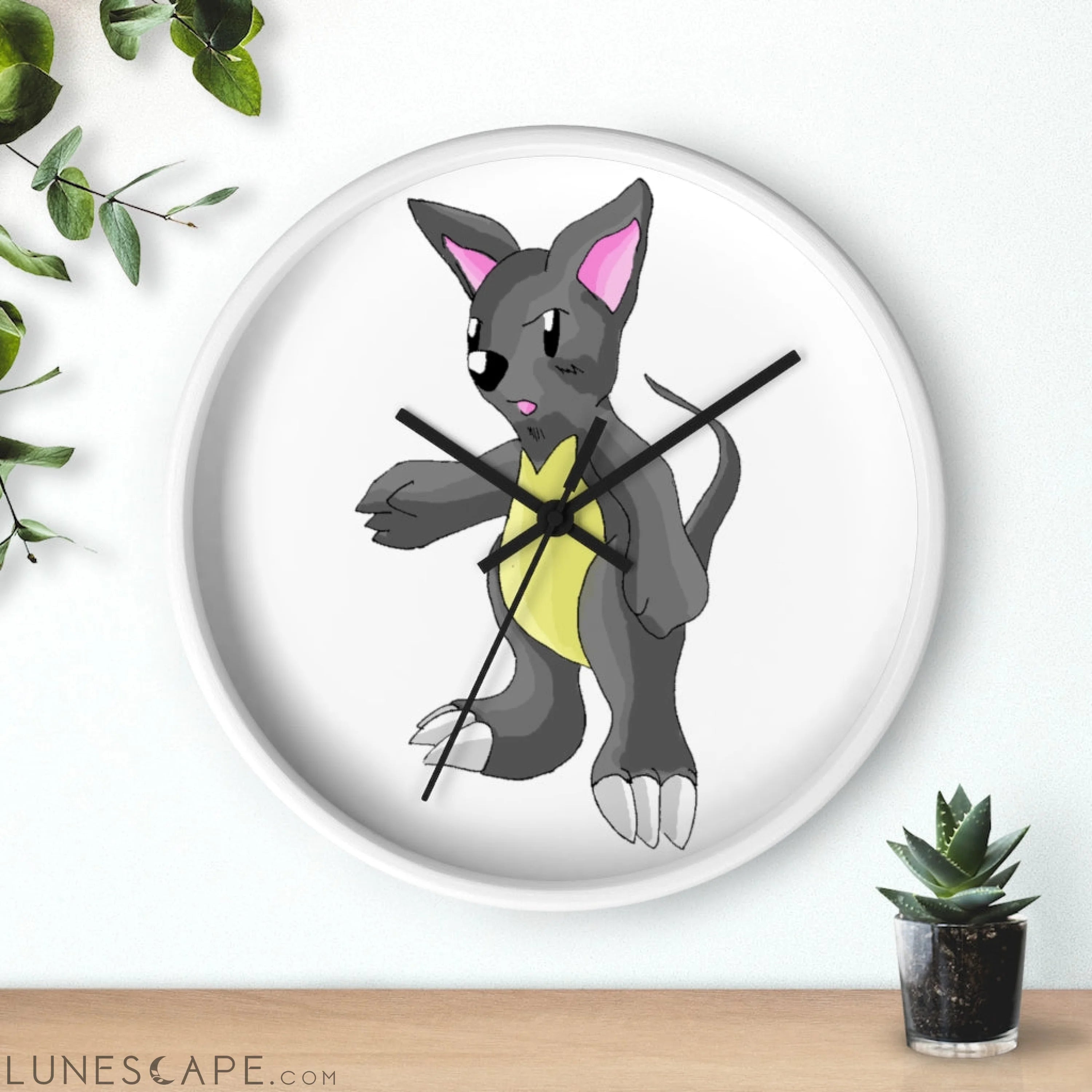 Psycore Wall clock LUNESCAPE