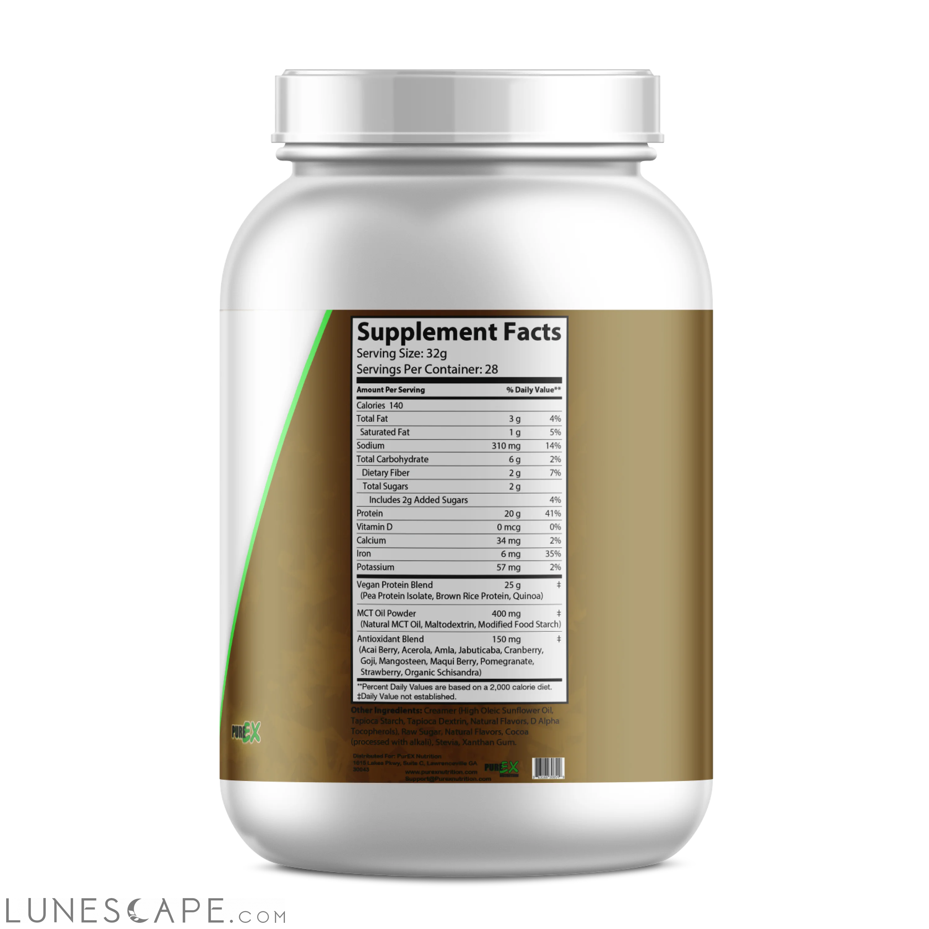 Pure Plant Protein Chocolate LUNESCAPE