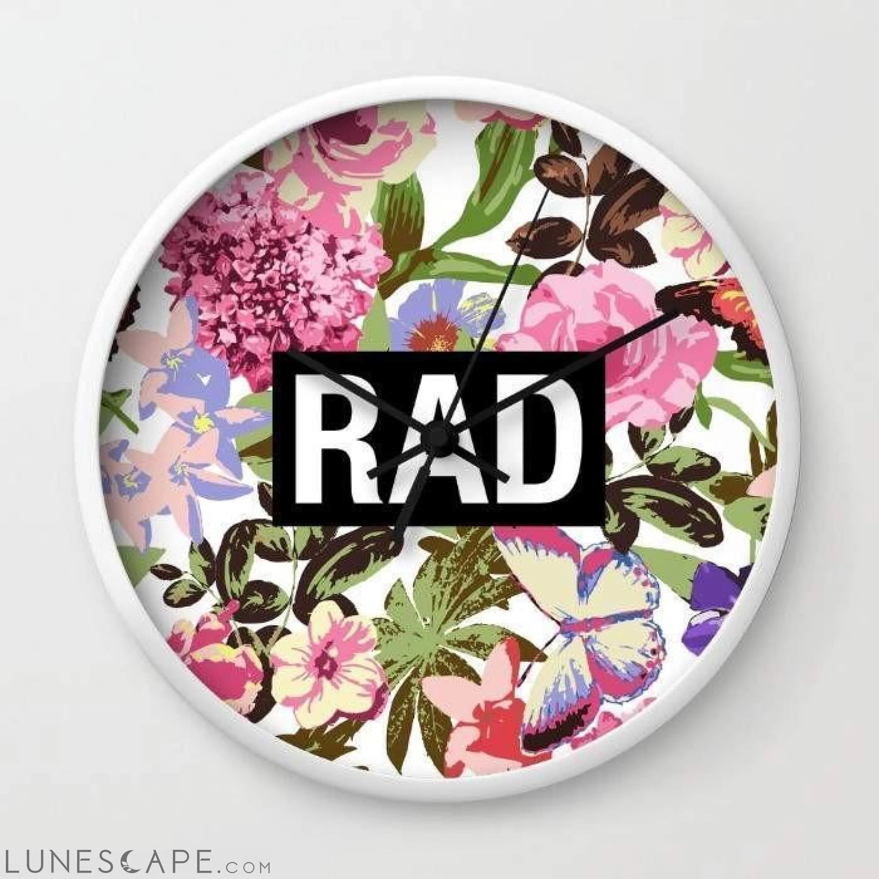 Rad Wall Clock LUNESCAPE