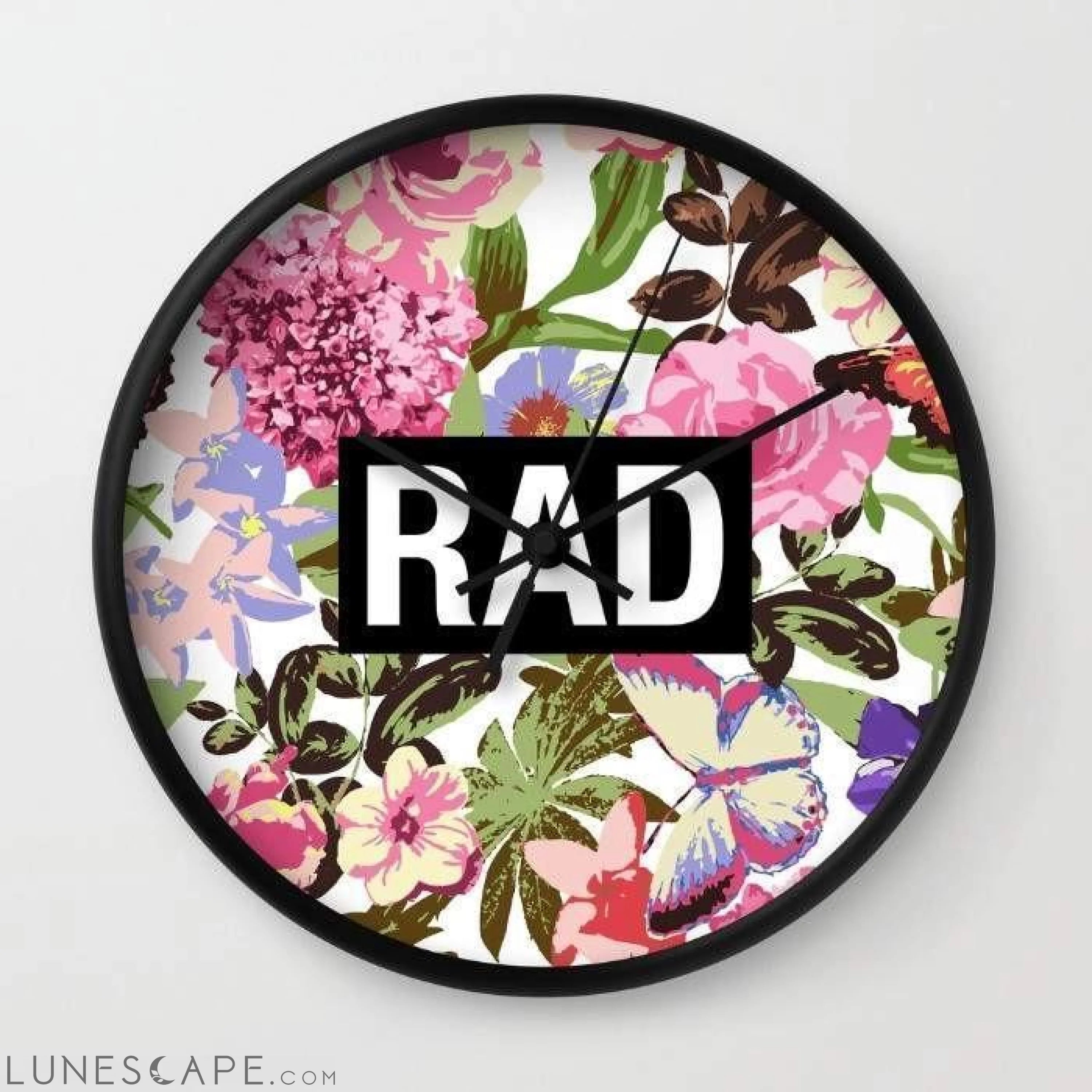 Rad Wall Clock LUNESCAPE