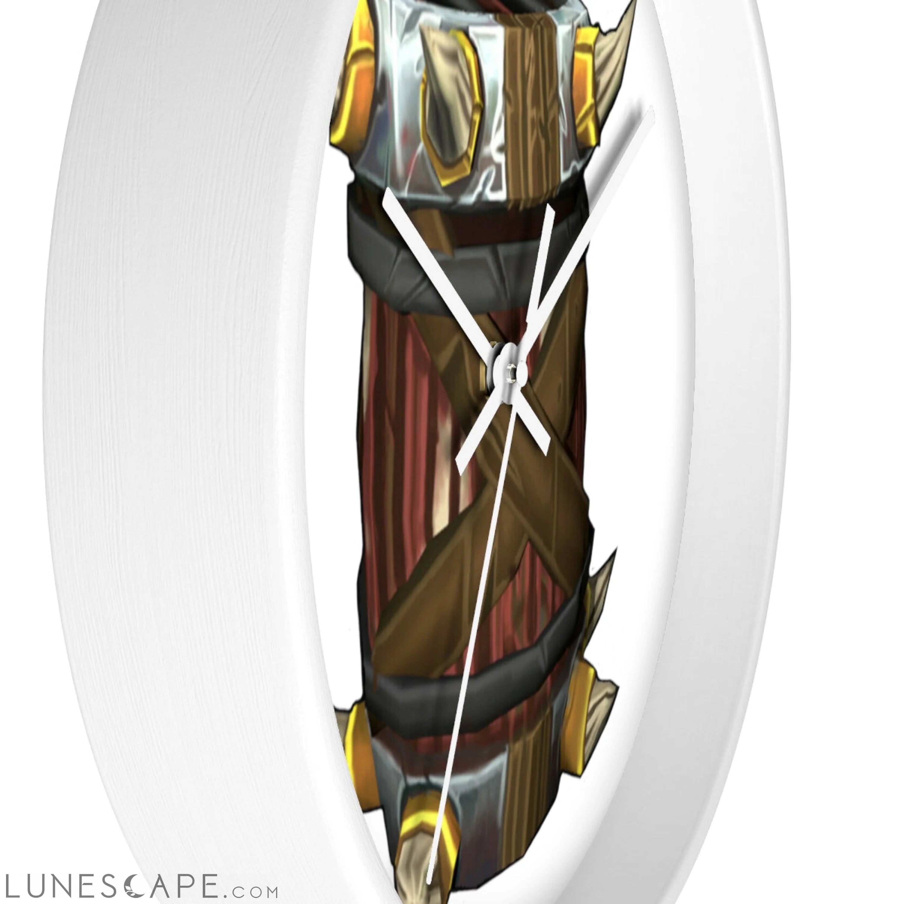 Raptor Barrel Wall clock LUNESCAPE
