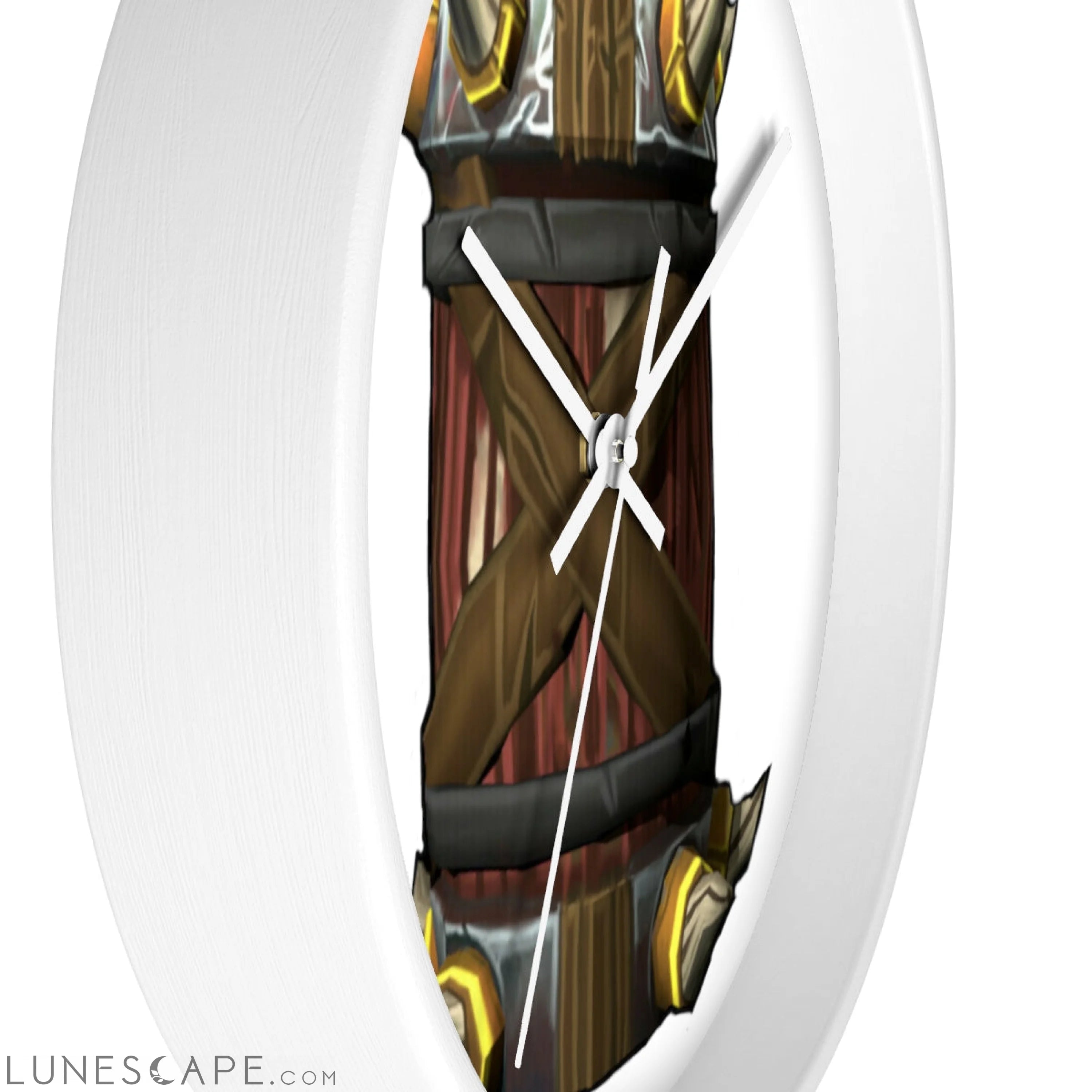 Raptor Barrel Wall clock LUNESCAPE