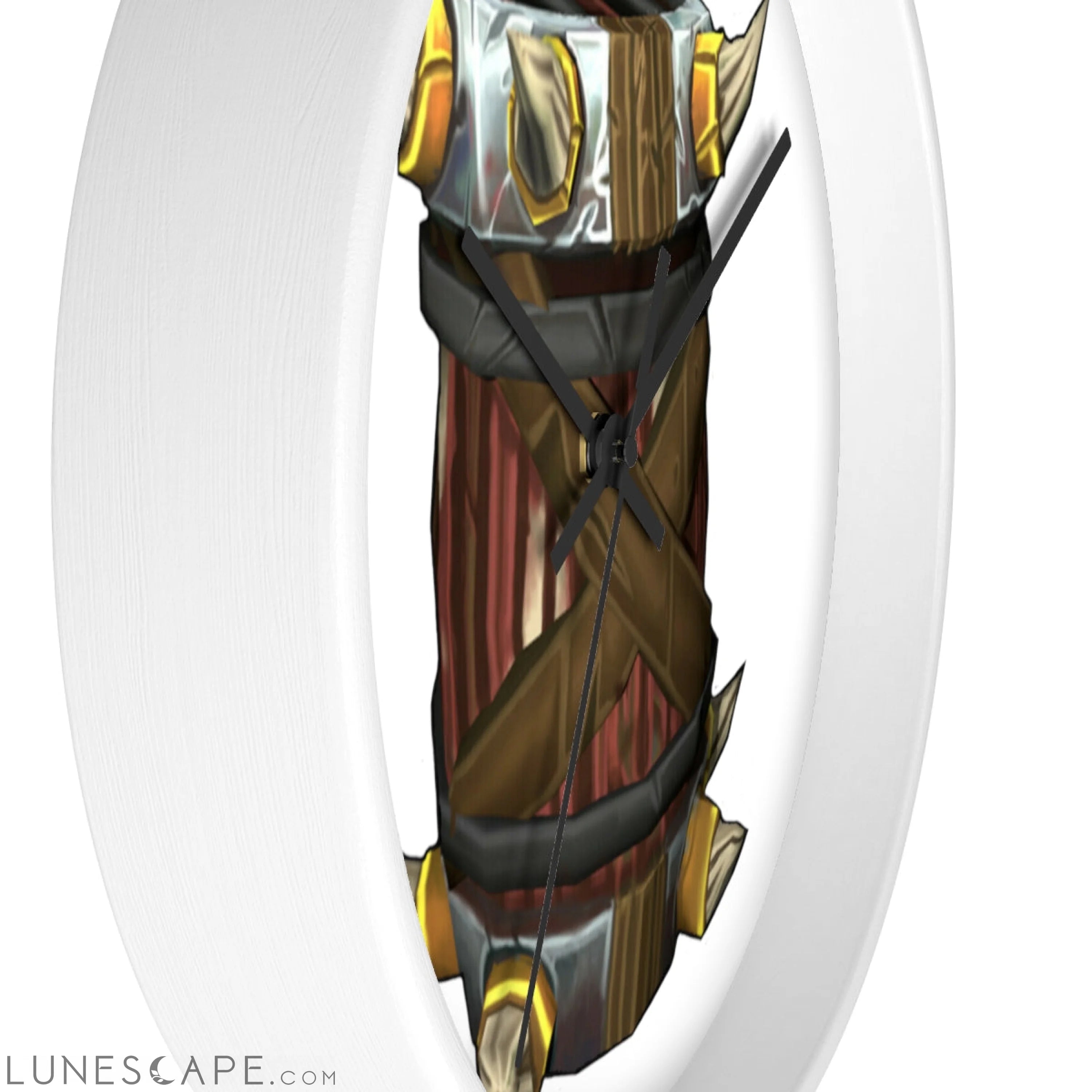 Raptor Barrel Wall clock LUNESCAPE