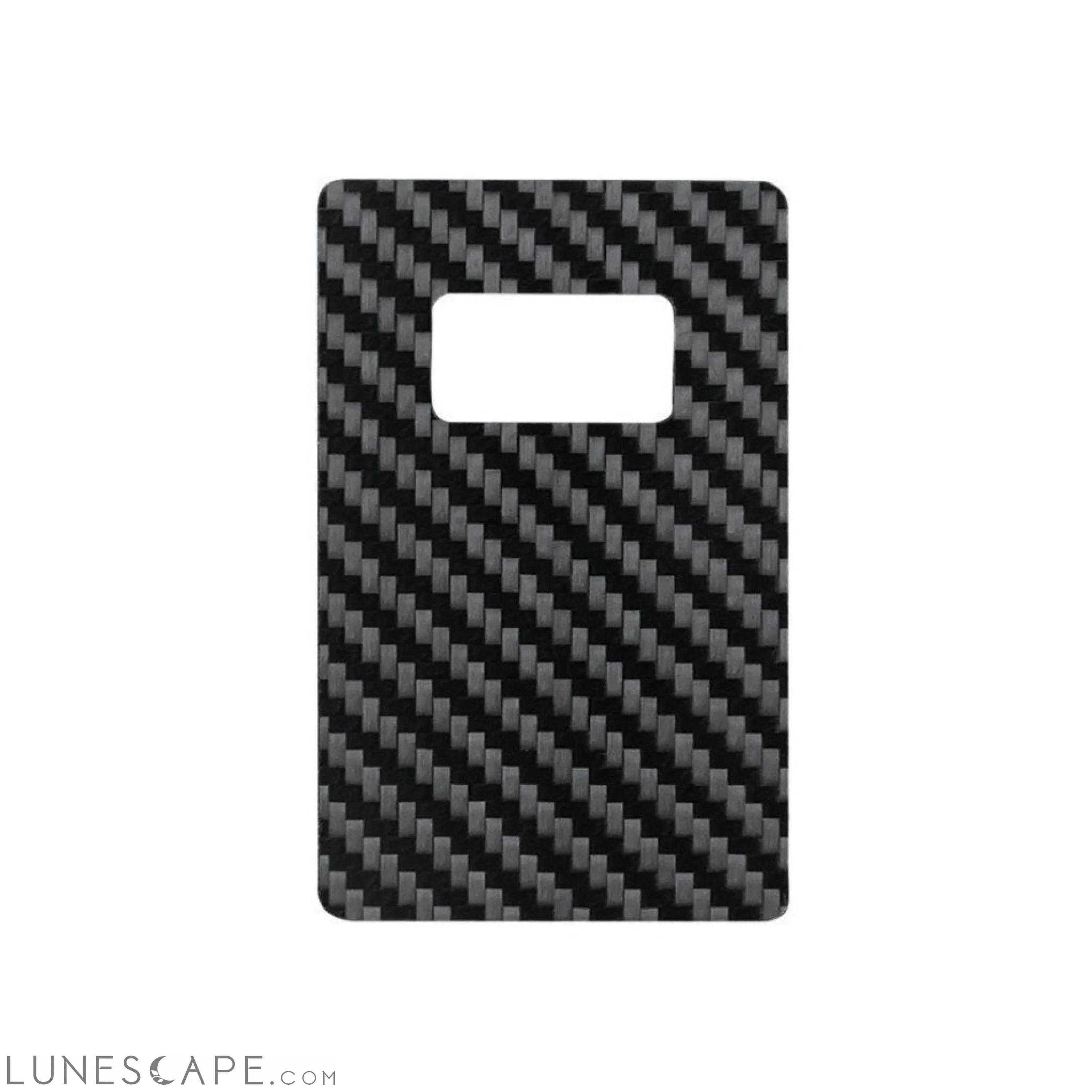 Real Carbon Fiber Credit Card Size Bottle Opener LUNESCAPE