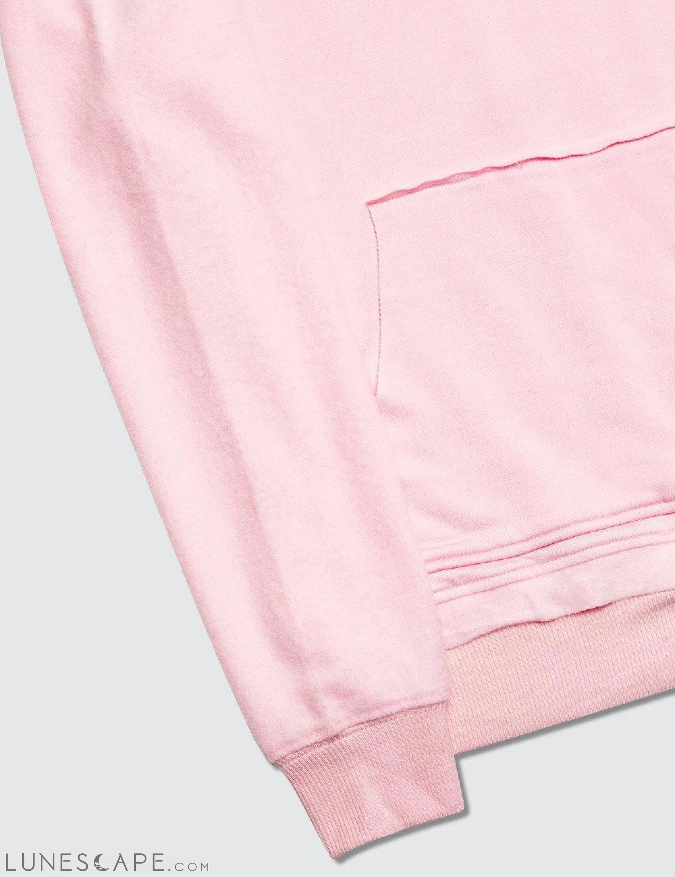 Recycled Bamboo Warmie Hooded Sweatshirt - Pink LUNESCAPE
