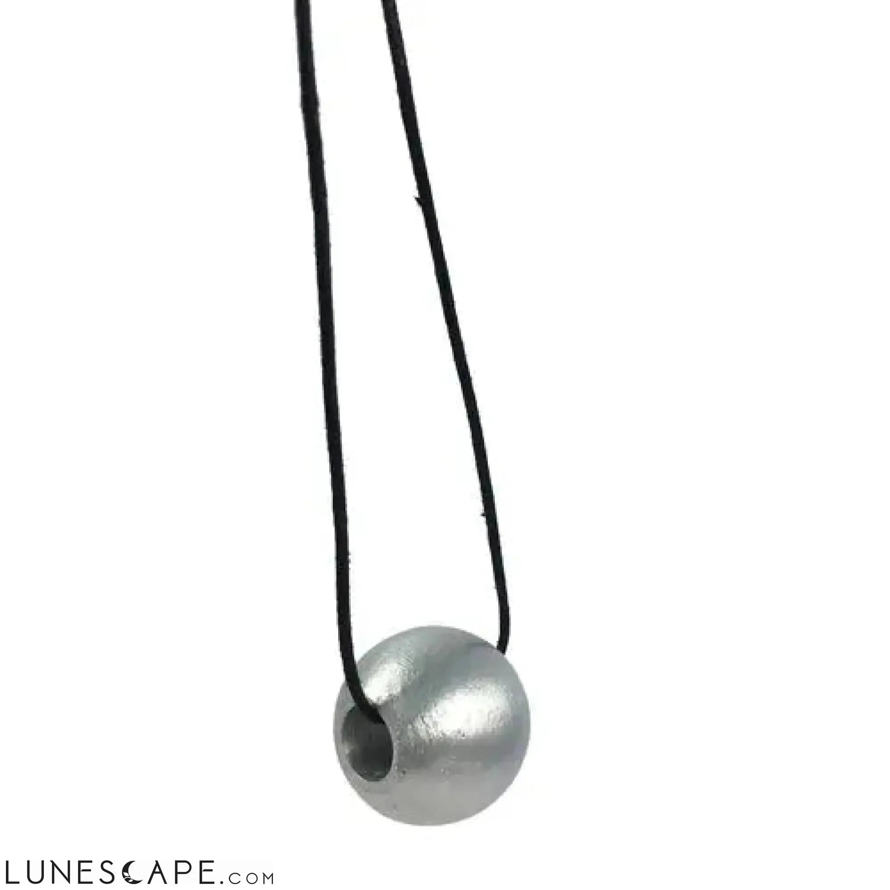 Recycled Bombshell Ball Necklace LUNESCAPE
