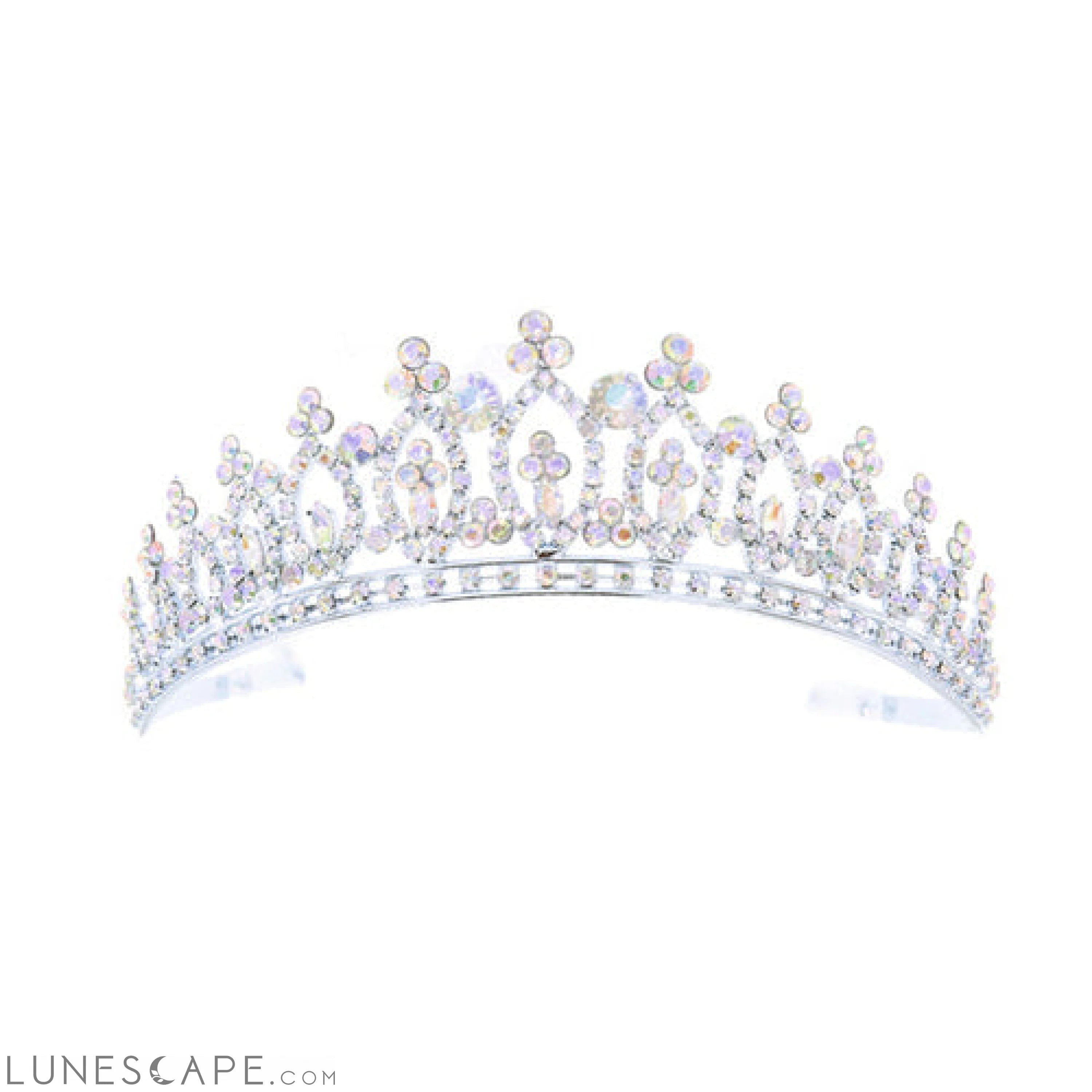 Regal Crystal Crown Tiara LUNESCAPE