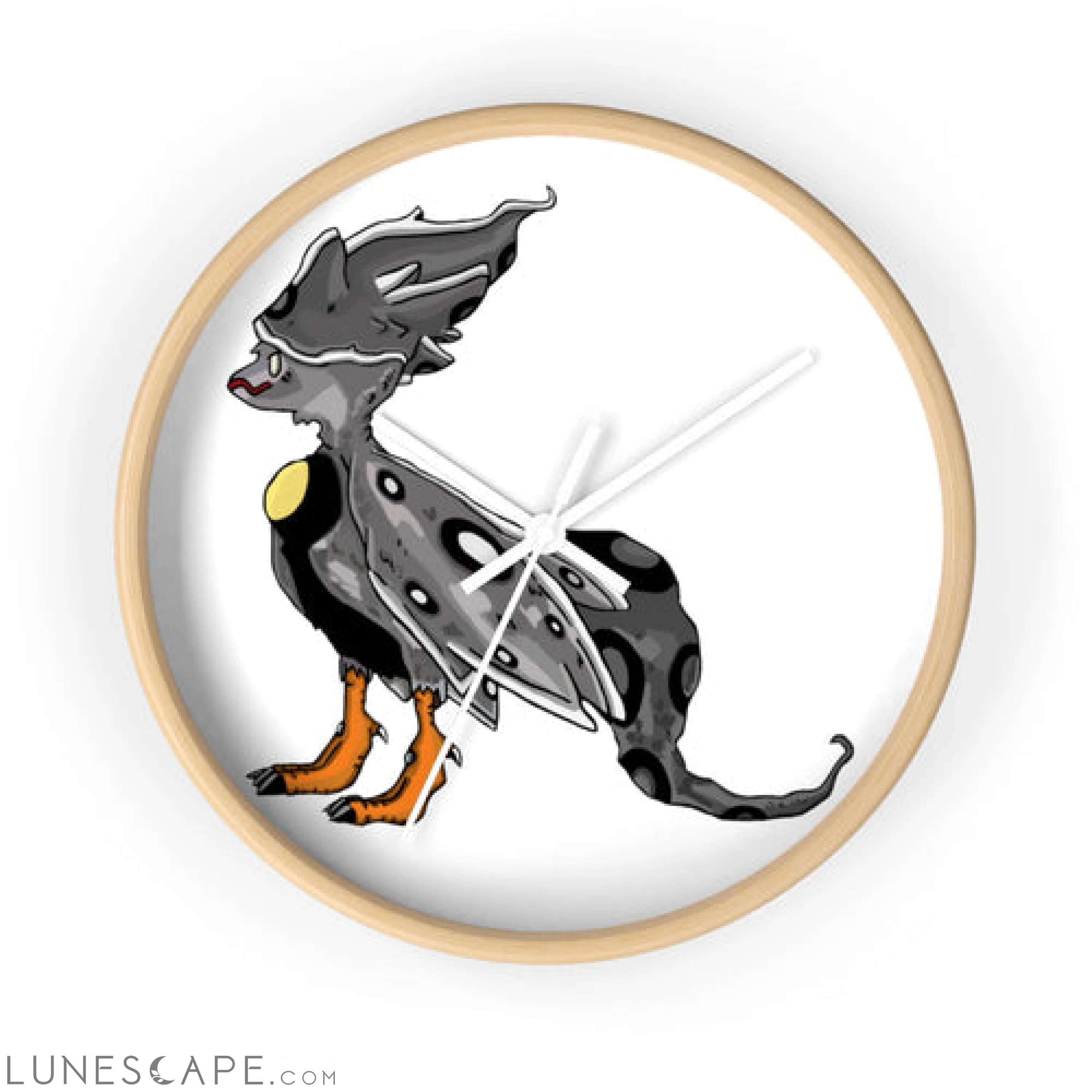Rerann Wall clock LUNESCAPE