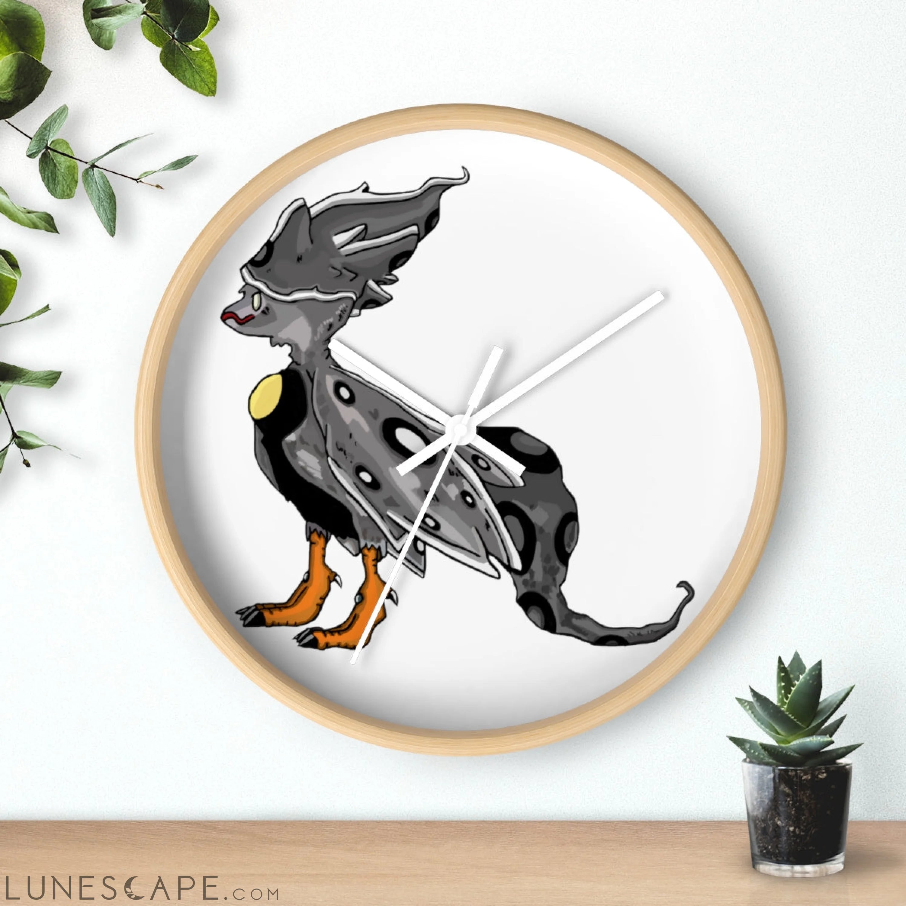 Rerann Wall clock LUNESCAPE