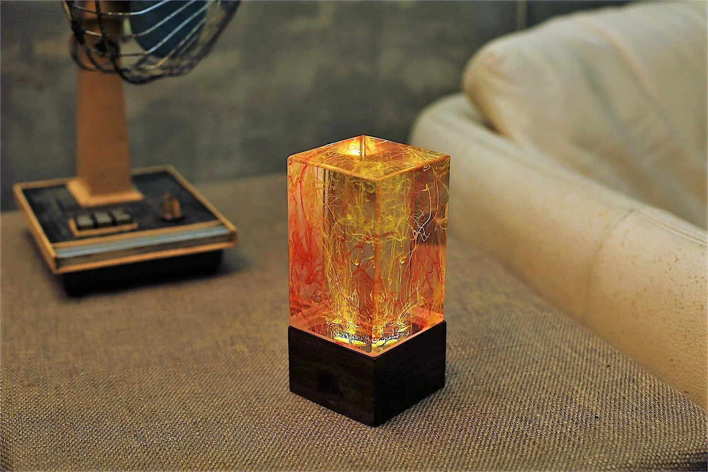 Resin table decor - Solar LUNESCAPE
