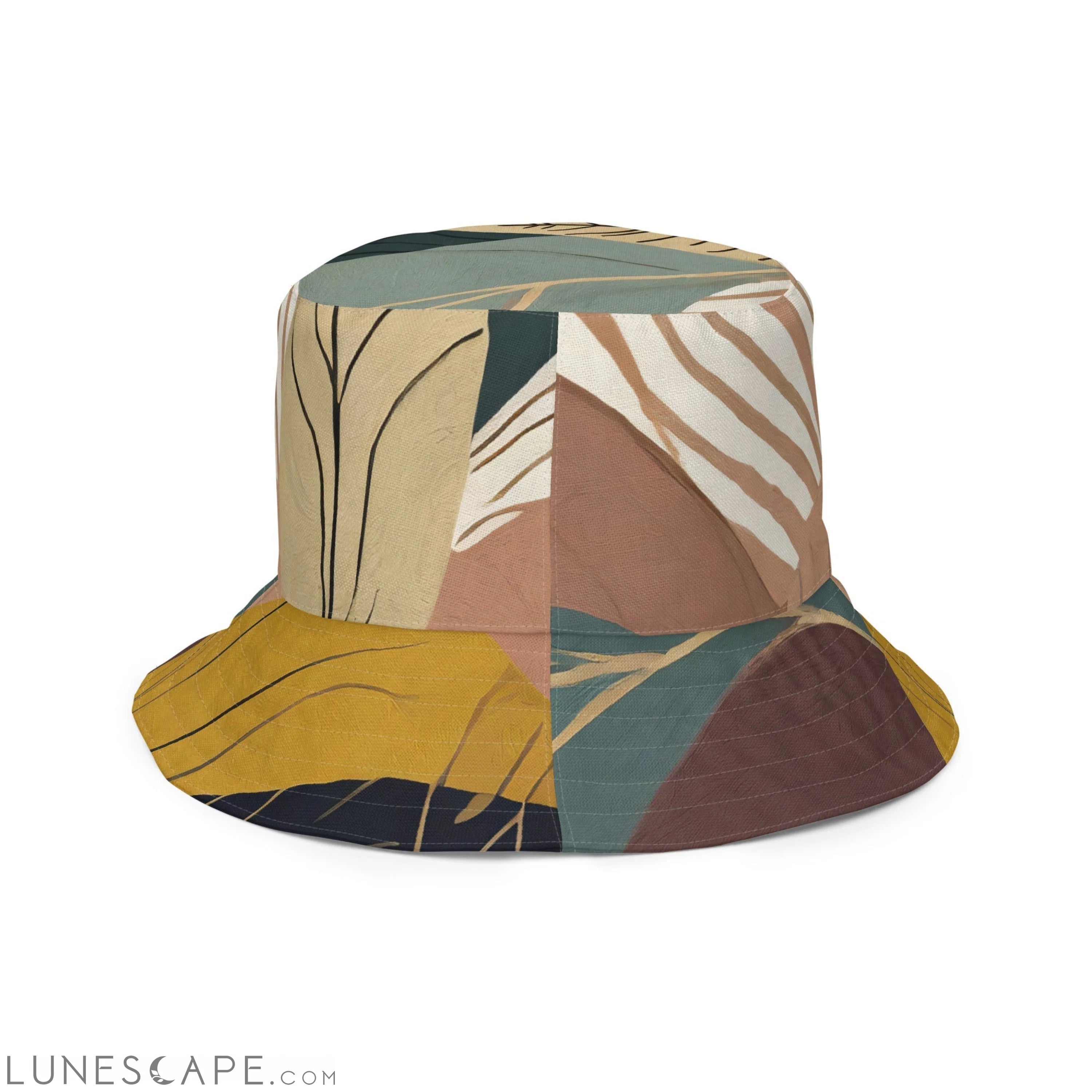Reversible Bucket Hat Boho Style Print 28523 LUNESCAPE