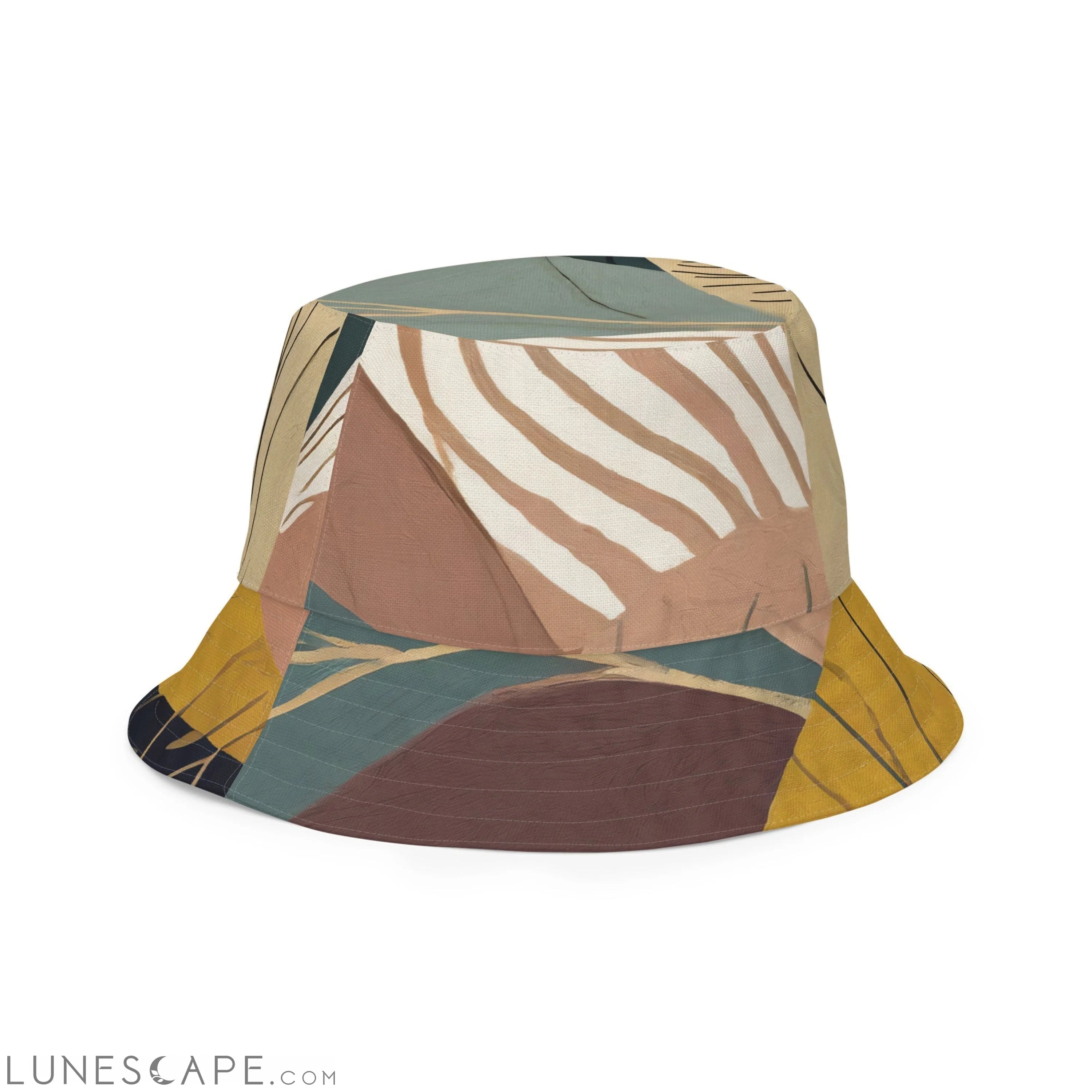 Reversible Bucket Hat Boho Style Print 28523 LUNESCAPE