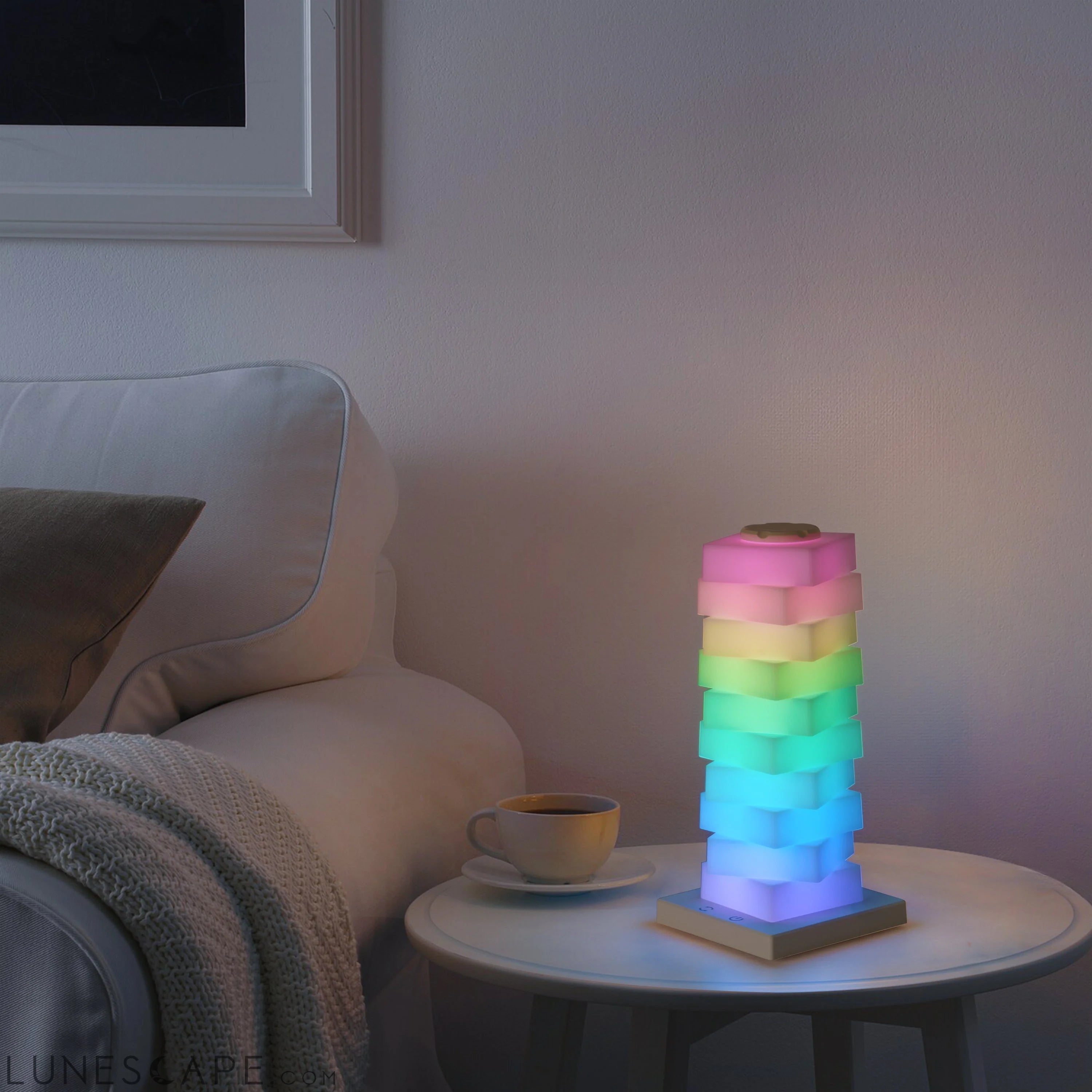 RGB Rotating Splicing Table Lamp LUNESCAPE