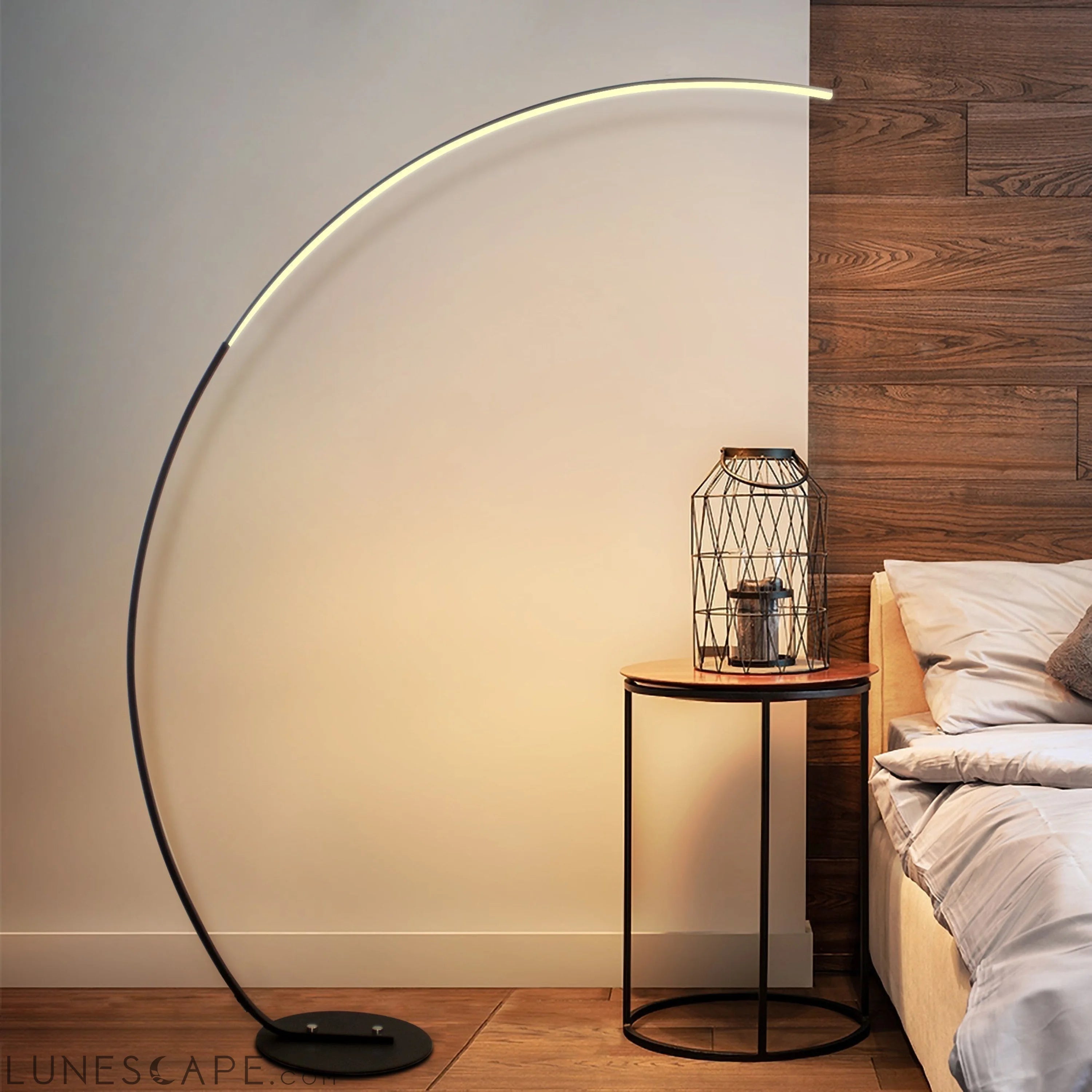 RGBW Modern Curve Floor Lamp | New Version LUNESCAPE