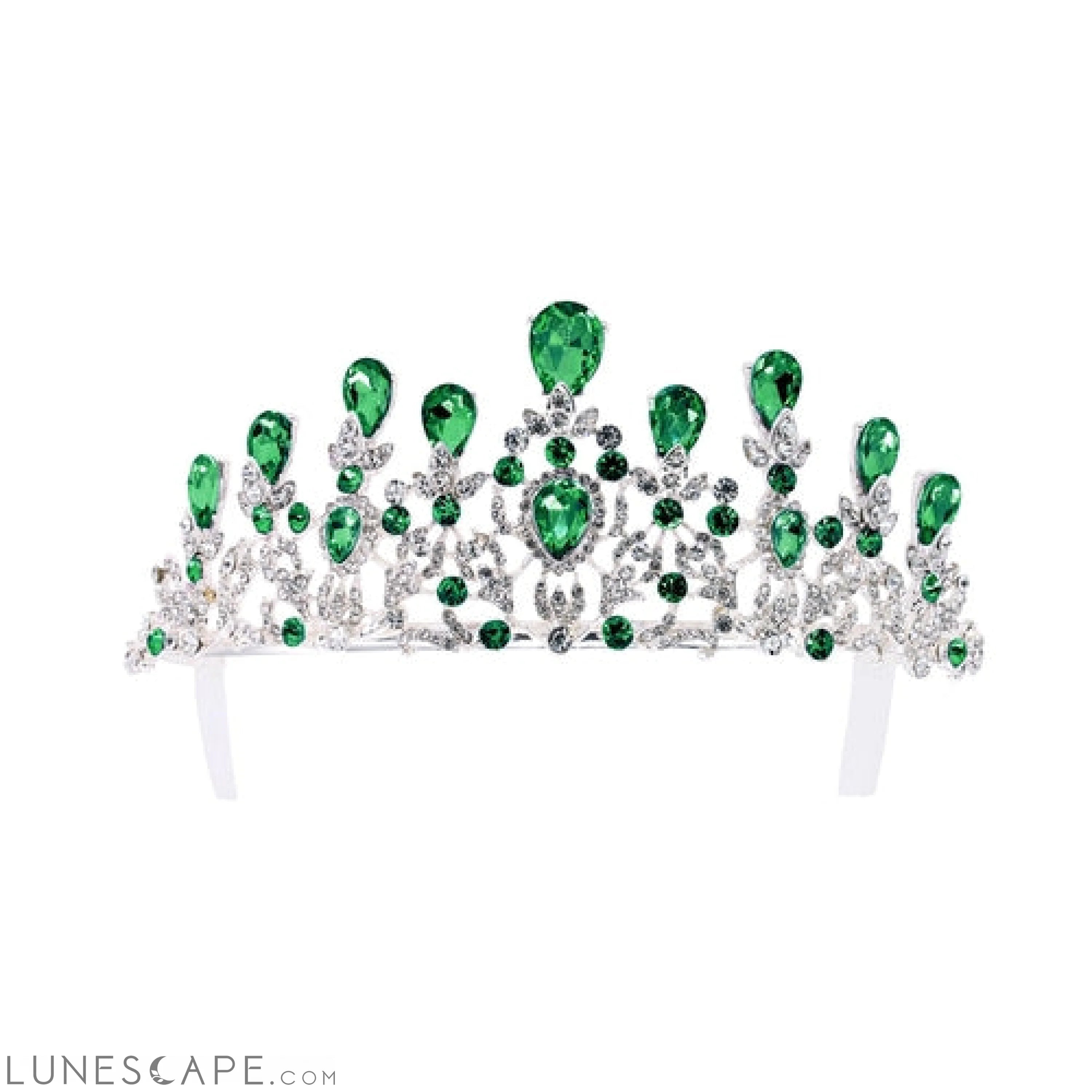 Rhinestone Bridal Tiara LUNESCAPE