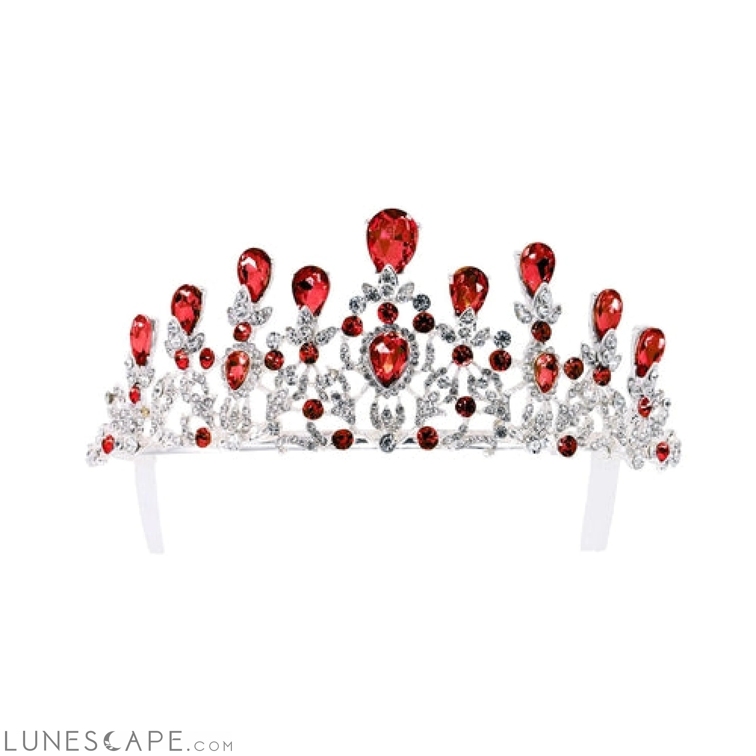 Rhinestone Bridal Tiara LUNESCAPE