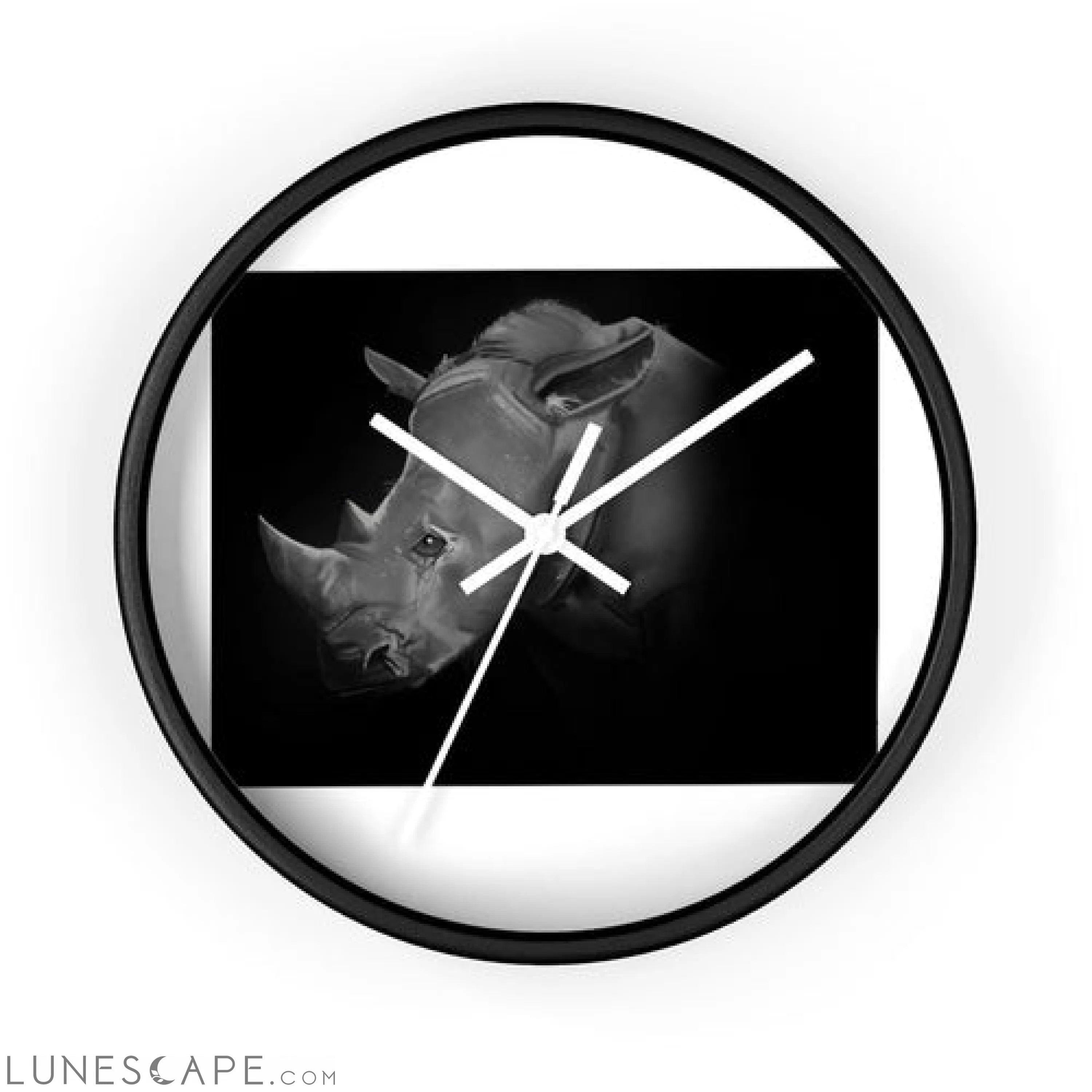 Rhino Wall clock LUNESCAPE