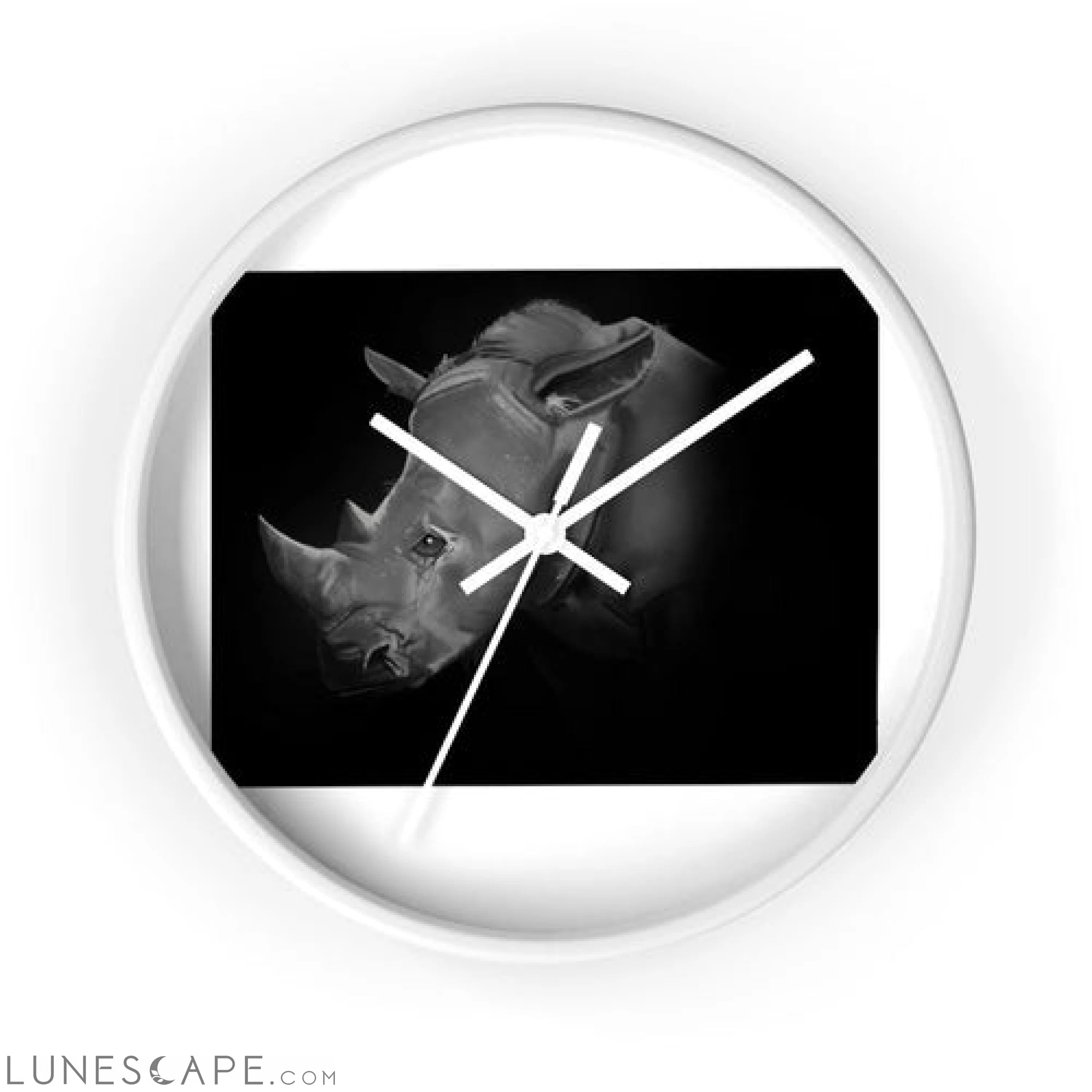 Rhino Wall clock LUNESCAPE
