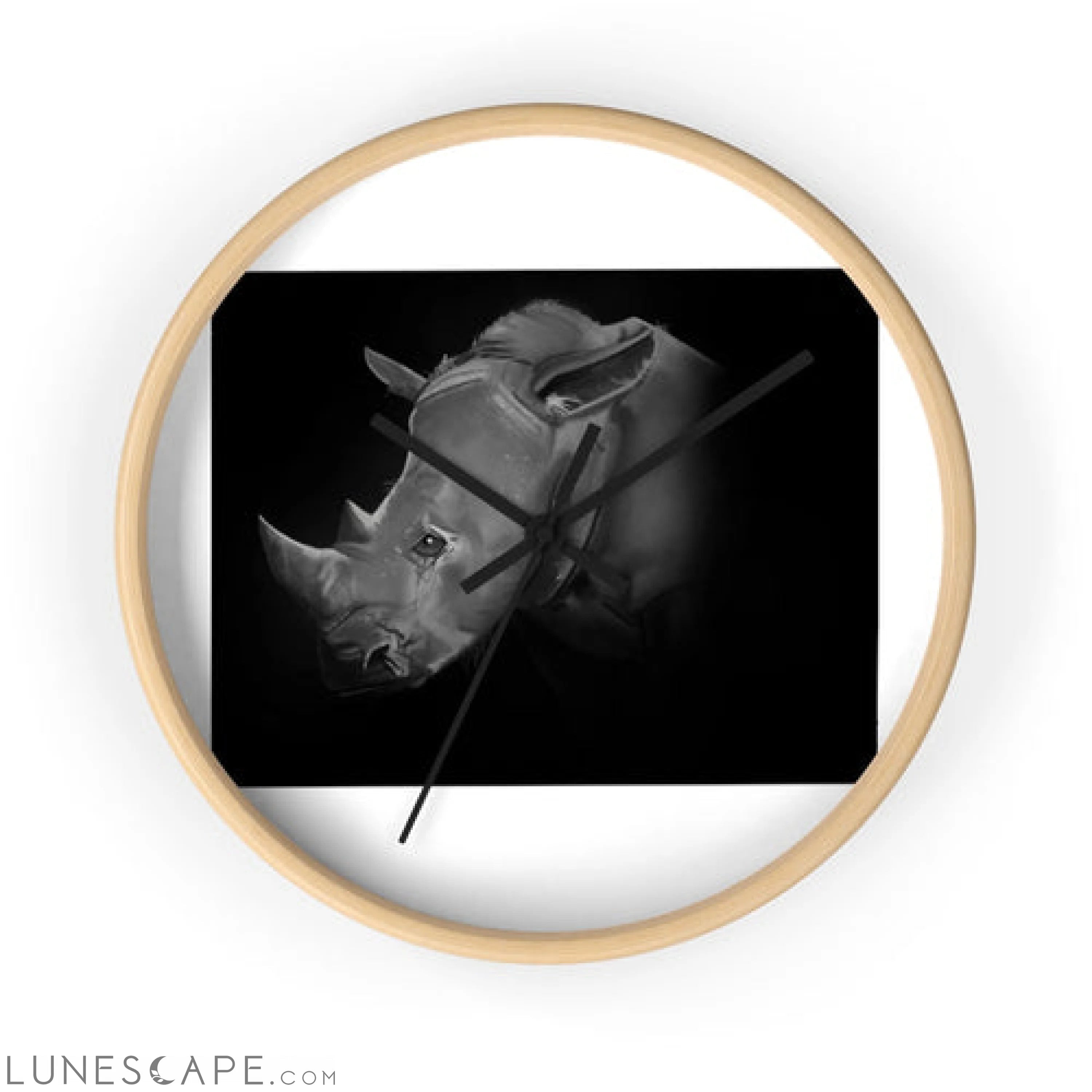 Rhino Wall clock LUNESCAPE