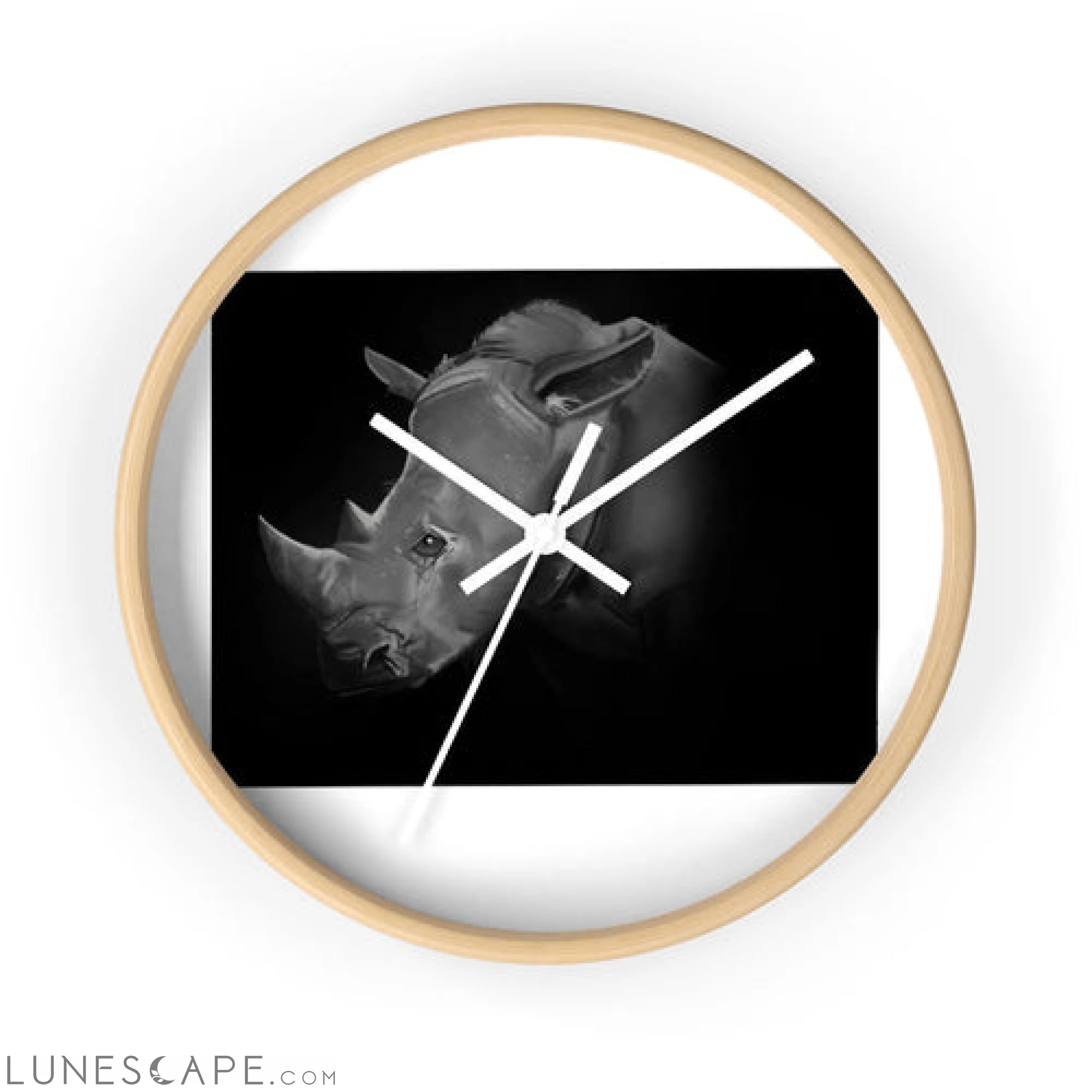 Rhino Wall clock LUNESCAPE