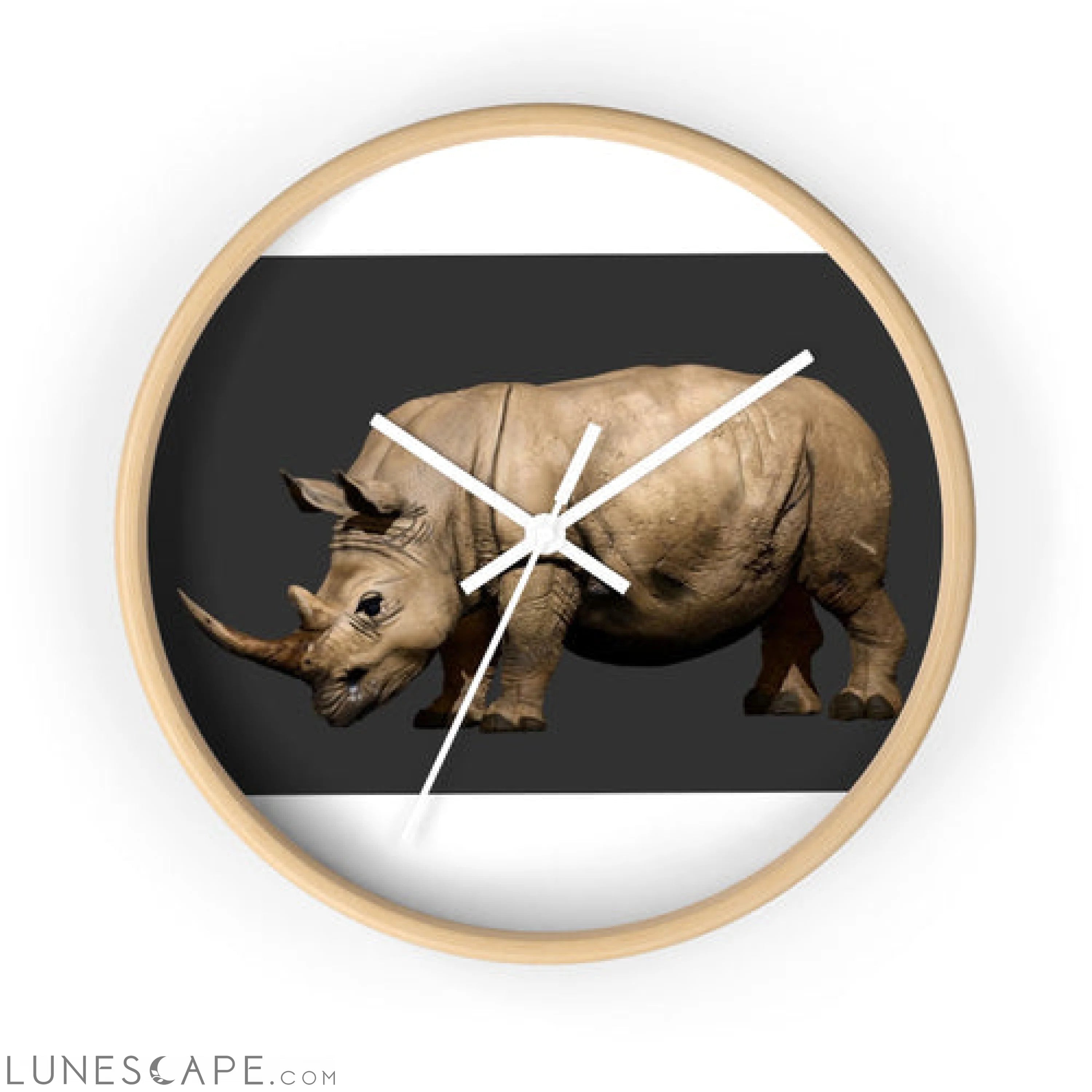 Rhino Wall clock LUNESCAPE