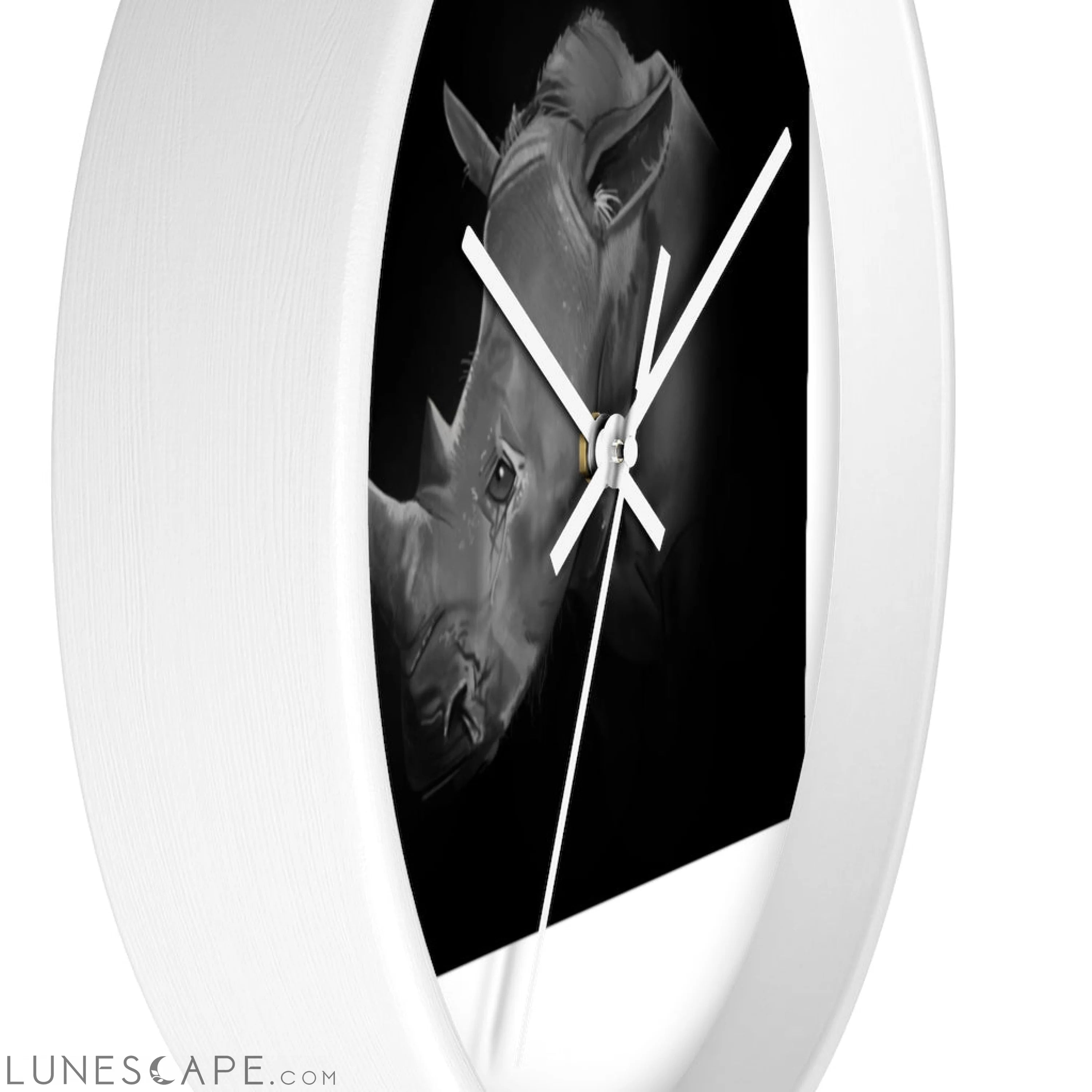 Rhino Wall clock LUNESCAPE