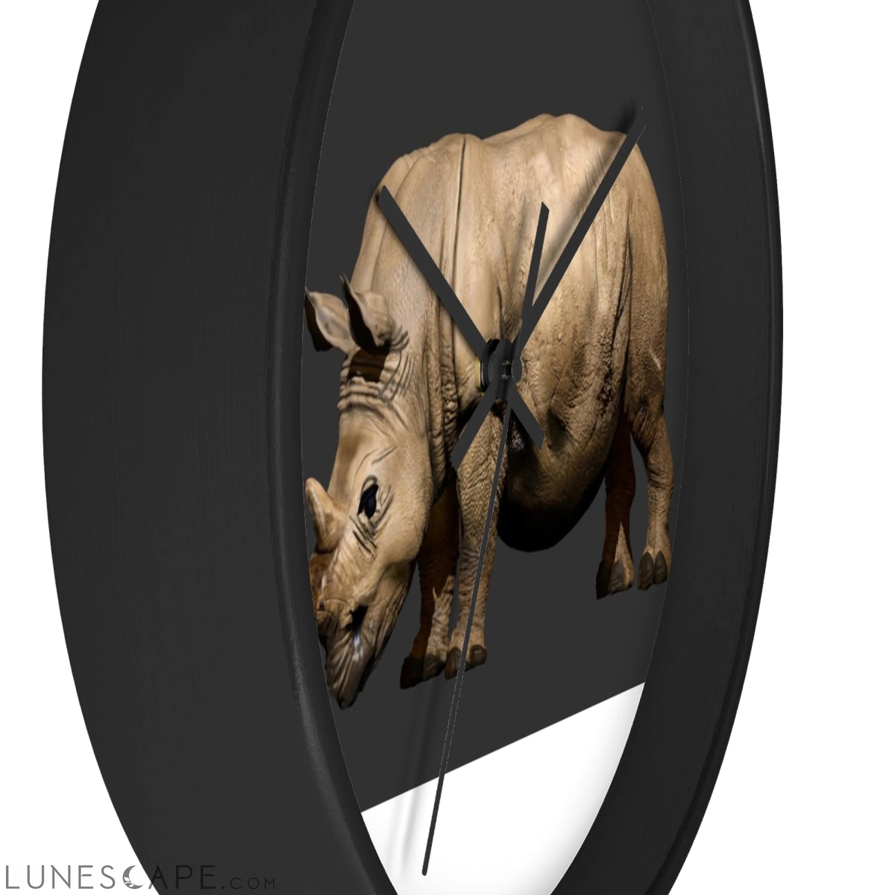 Rhino Wall clock LUNESCAPE