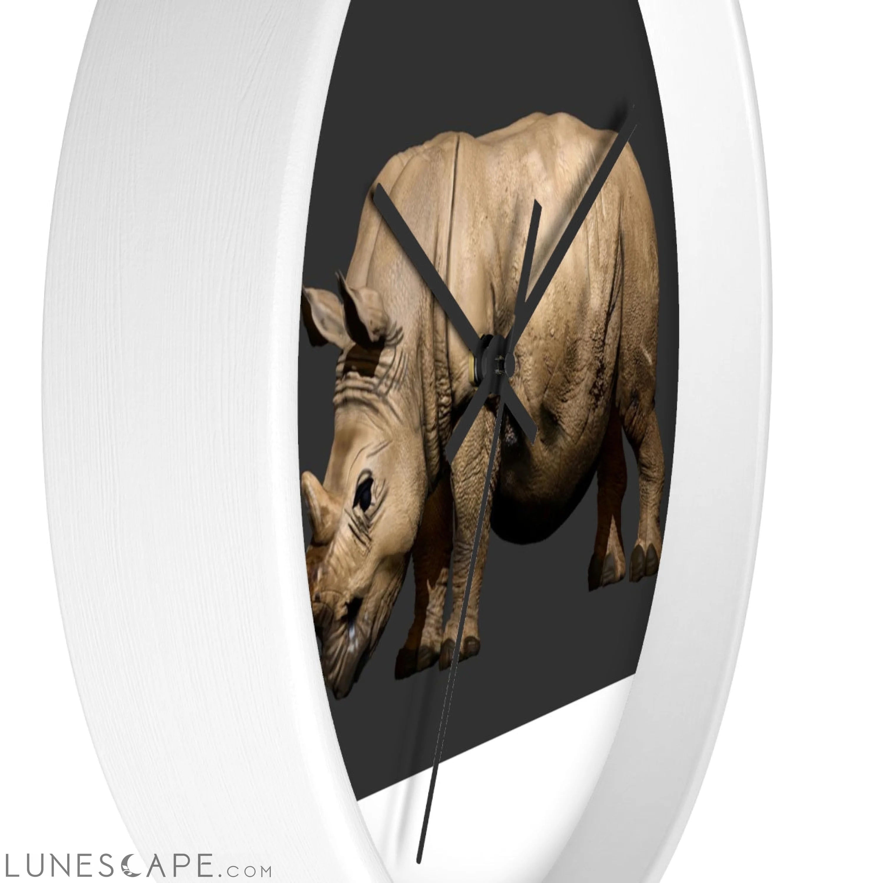 Rhino Wall clock LUNESCAPE
