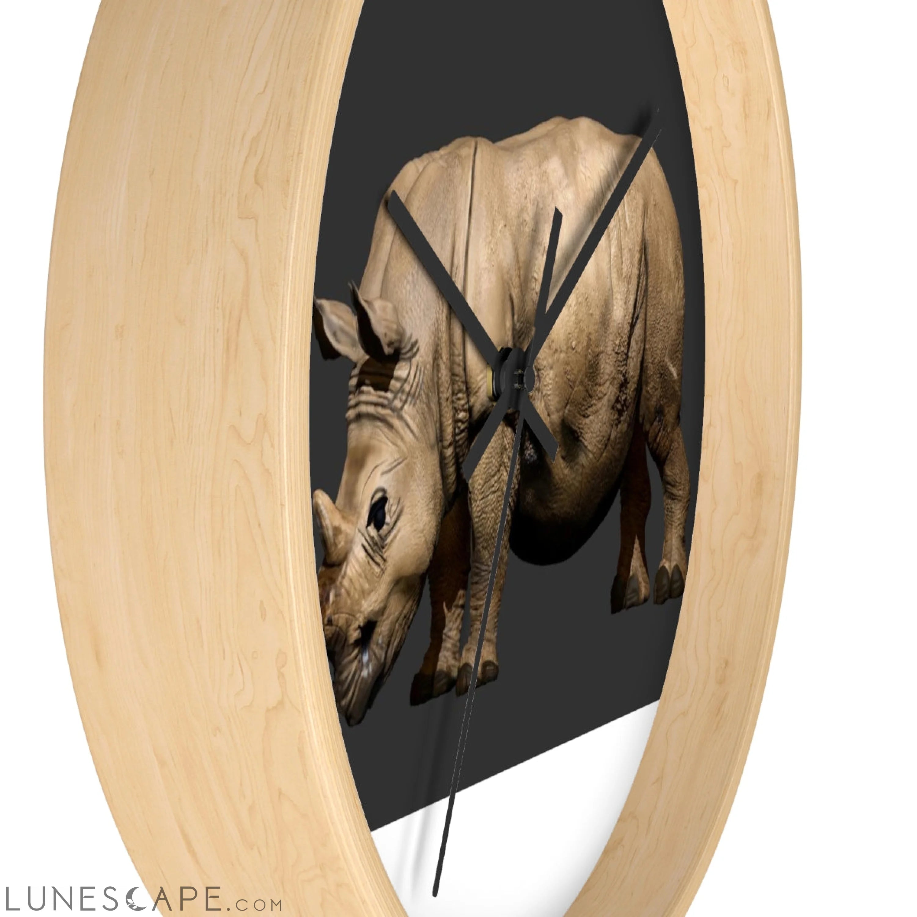 Rhino Wall clock LUNESCAPE